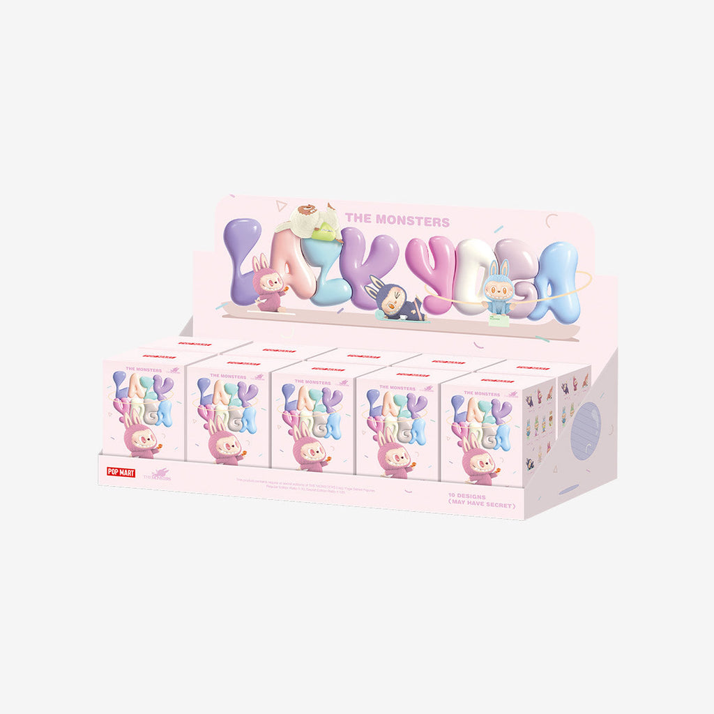 [In Stock] POPMART Labubu Lazy Yoga Series Figures Blind Box (SEALED)