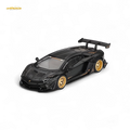 Mini-GT LB WORKS Lamborghini Aventador Matte Black 1:64