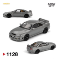 (Pre-Order) Mini GT Nissan Skyline GT-R NISMO BCNR33 CRS Version Dark Metal Gray 1:64
