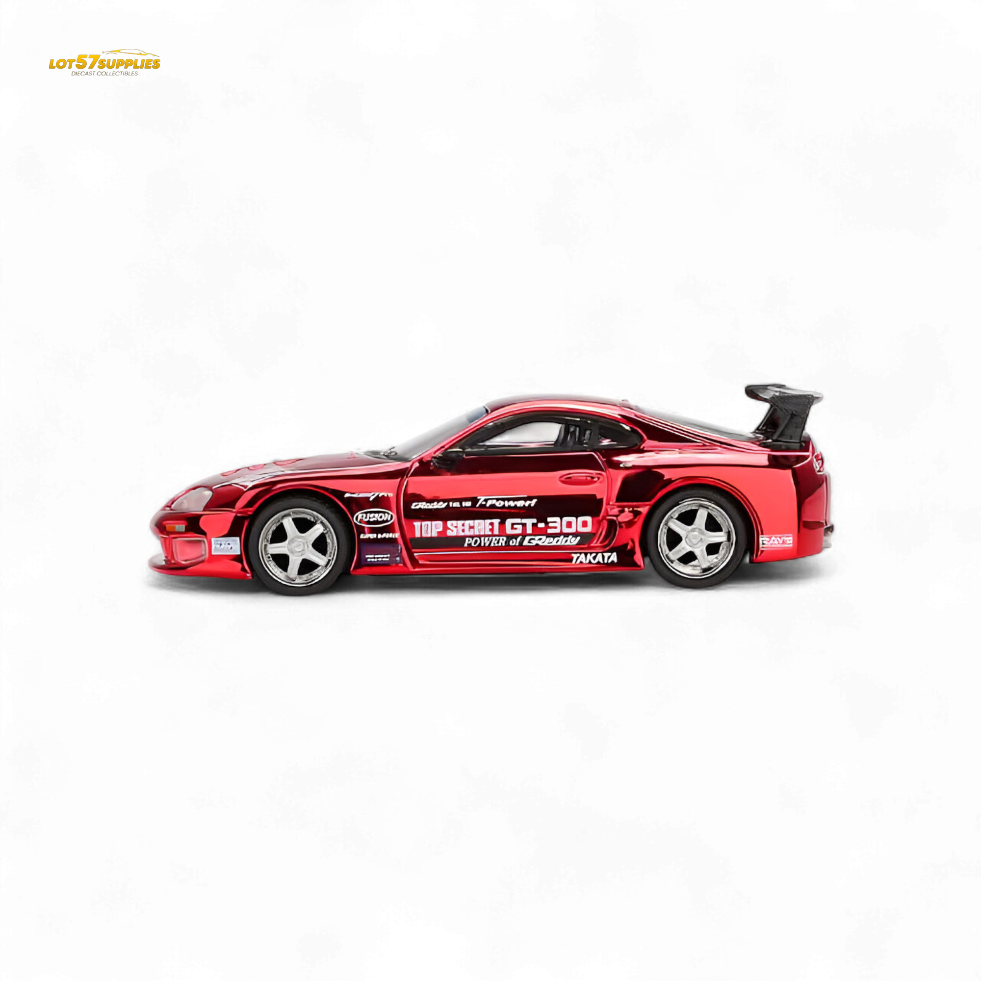 (Pre-Order) Mini GT Toyota Supra A80 Top Secret GT-300 1:64
