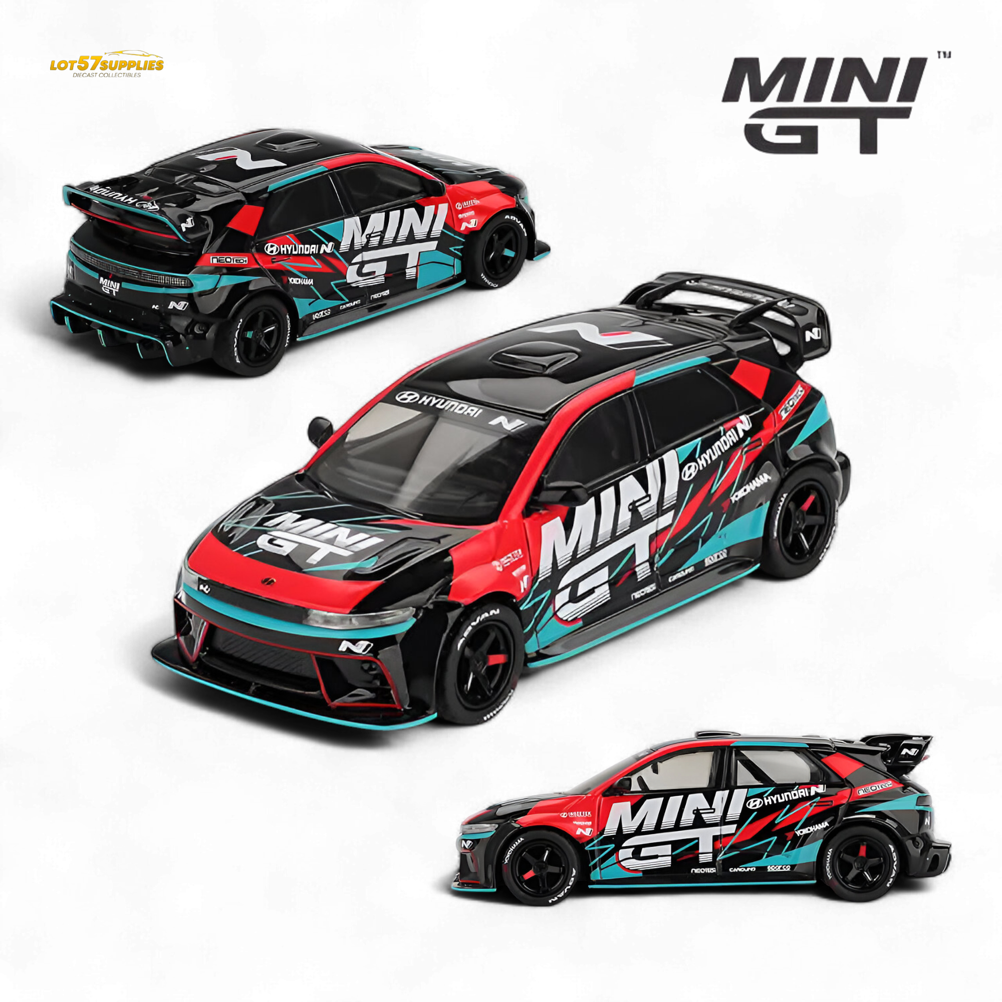 (Pre-Order) MiniGT Hyundai Ioniq 5N 1:64