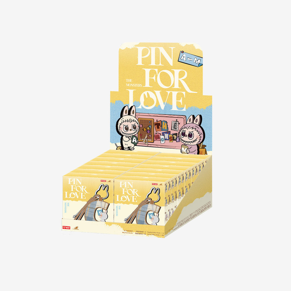 [CHOOSE YOUR LETTERS OPTION!] [IN STOCK] POPMART Pin for Love Series- Letter PENDANT Blind Box