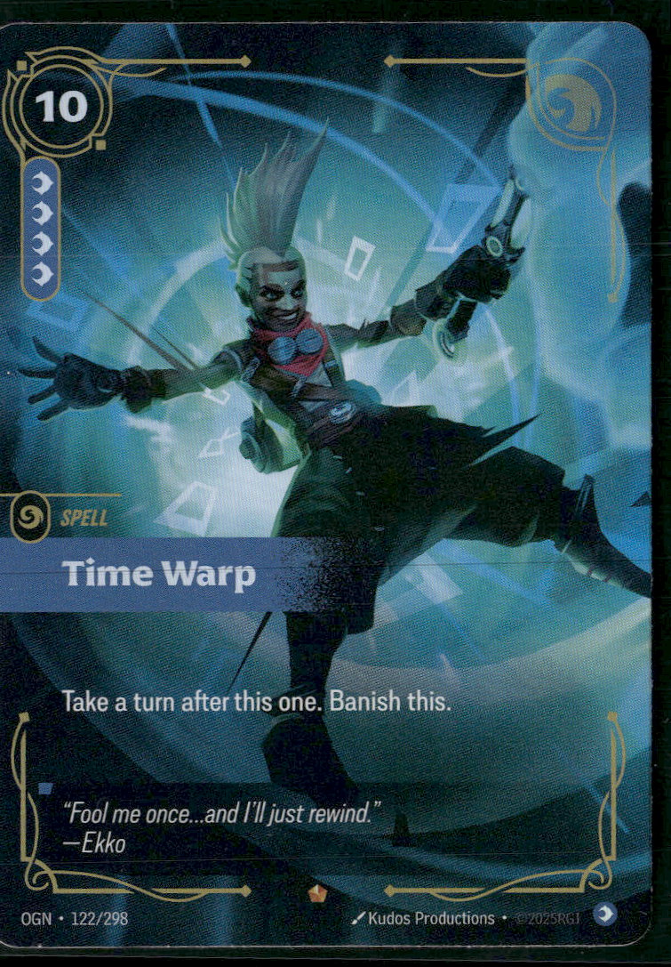 Time Warp #122/298 Mythic - Riftbound Origins
