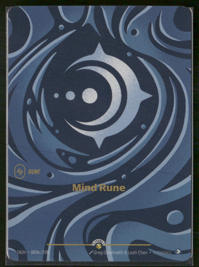 Mind Rune #089b/298 - Riftbound Origins