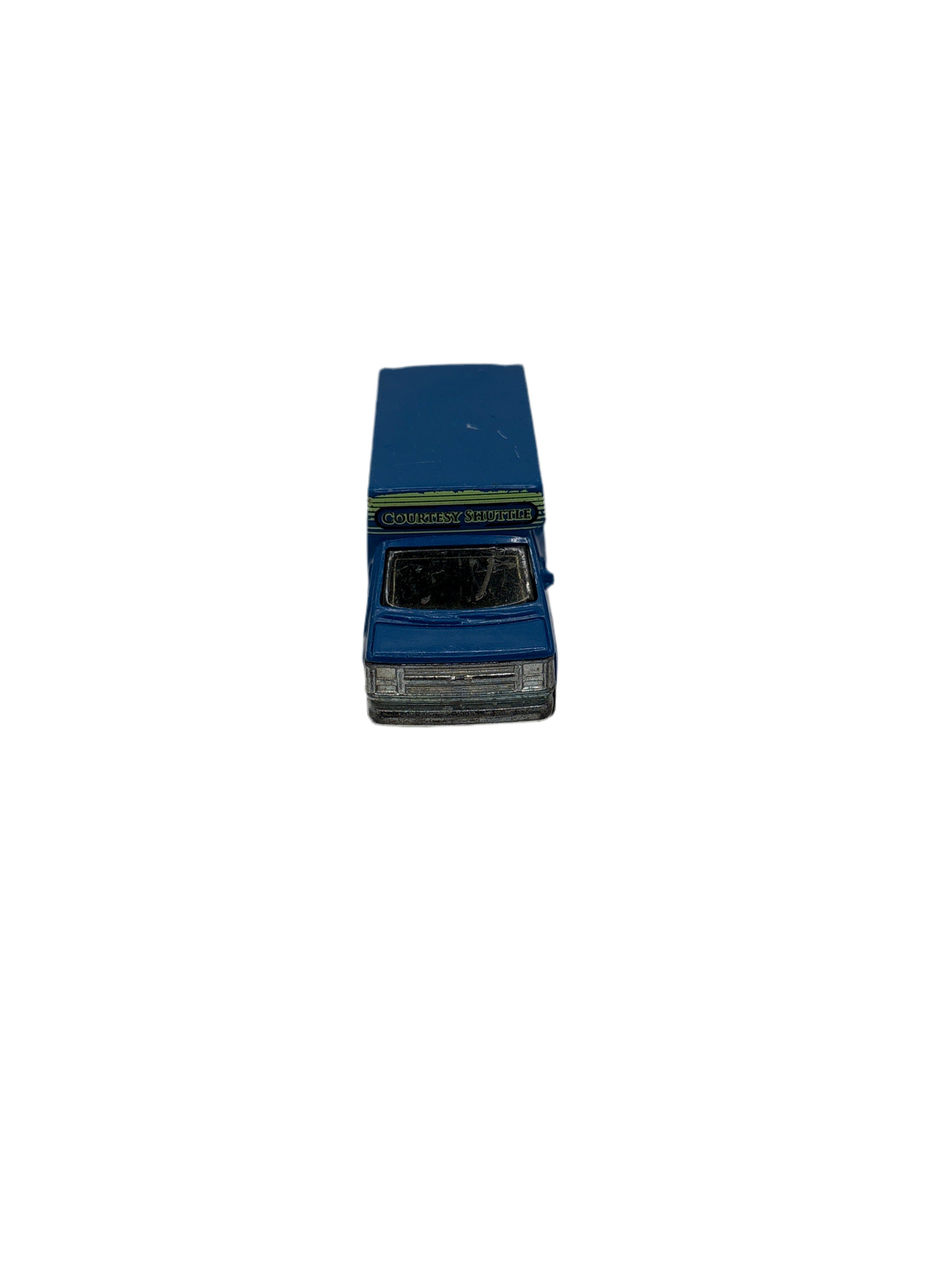 Matchbox Chevy Transport Bus Diecast blue