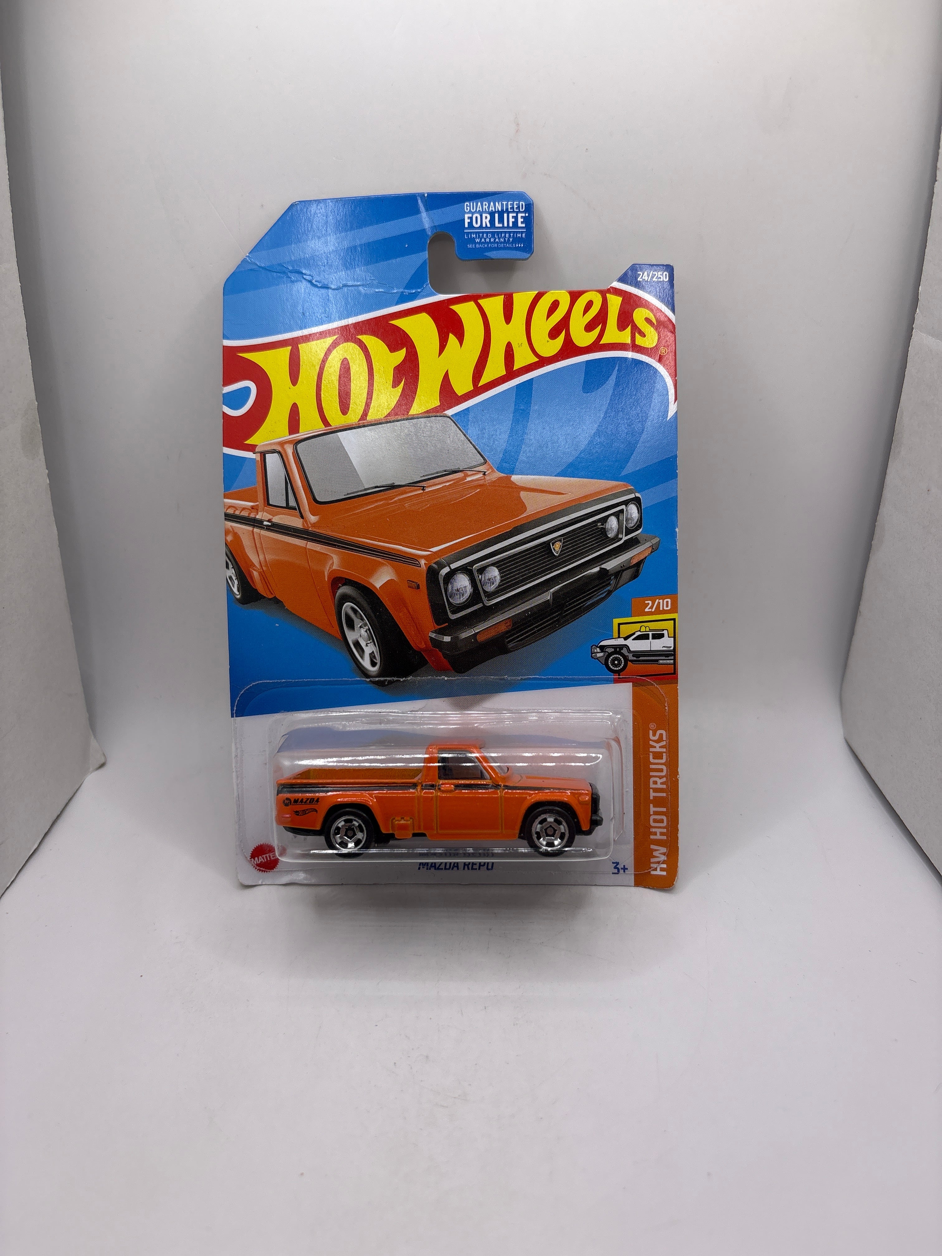 Hot Wheels Mazda Repu Diecast orange