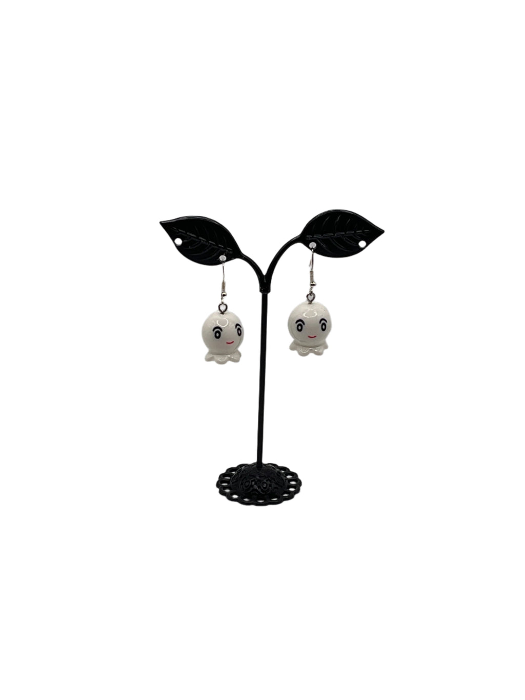 3-D Octopus Earrings