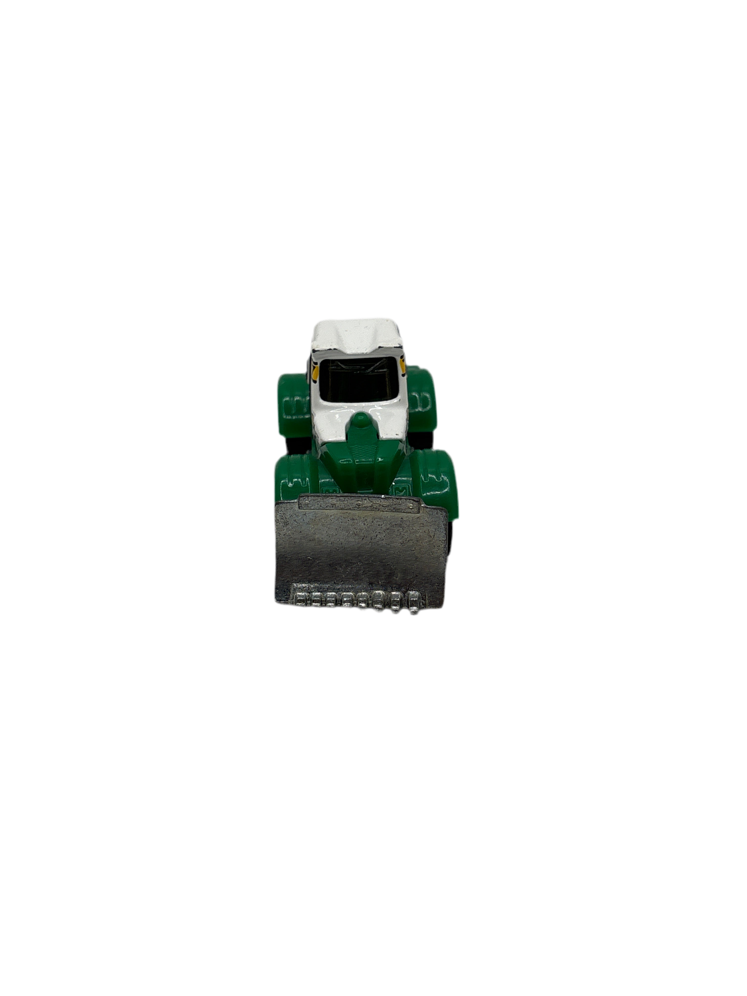 Matchbox Tractor Plow Diecast green