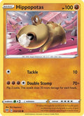 Hippopotas 093/189 - SWSH03 Darkness Ablaze Reverse Holofoil