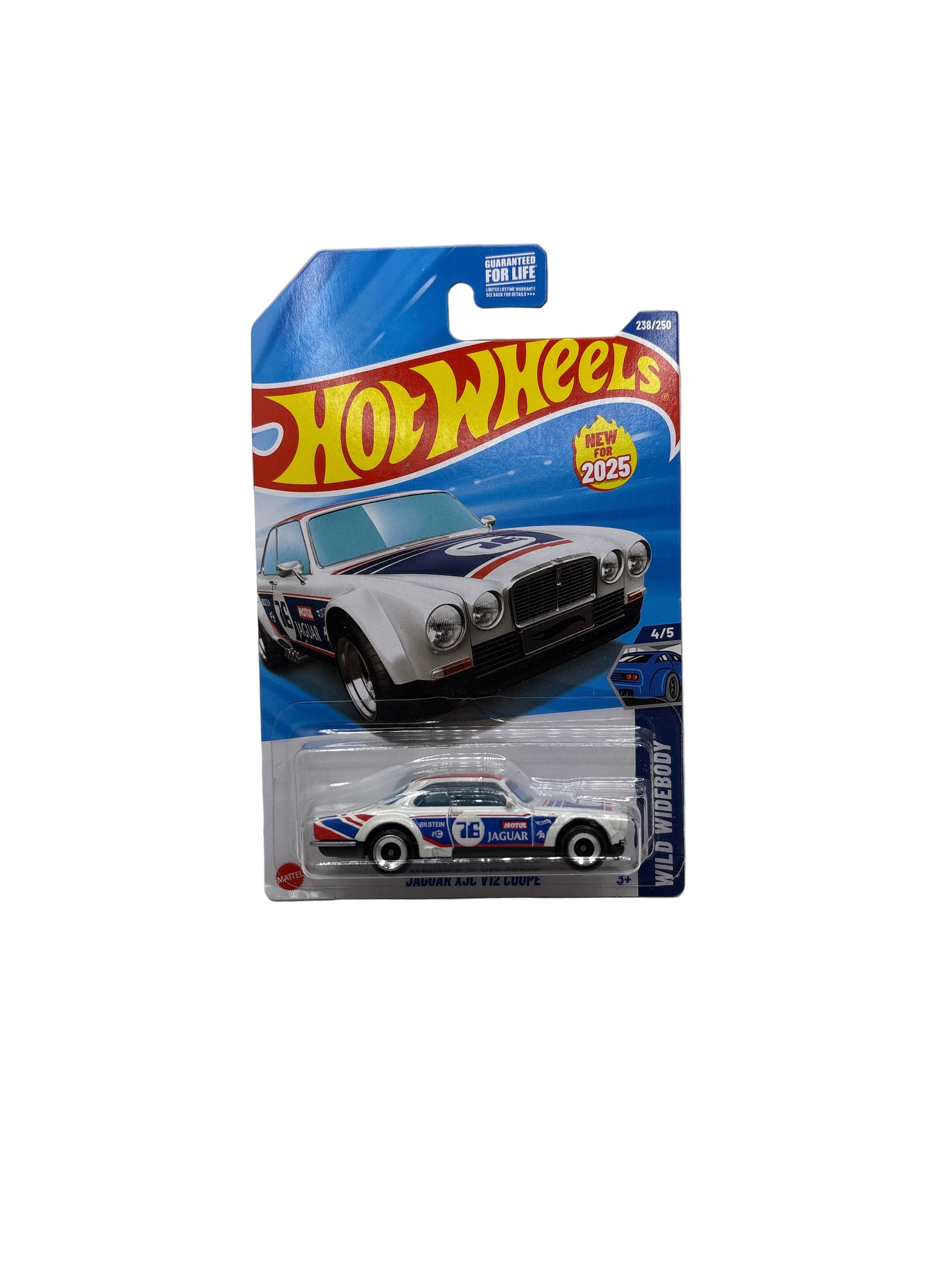 Hot Wheels Jaguar XJC V12 Coupe Diecast white