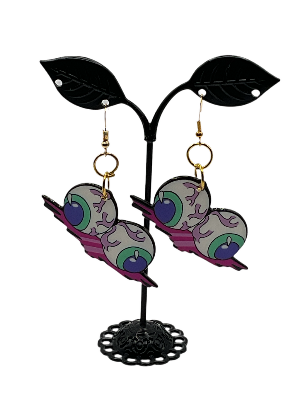 Eye ball earrings