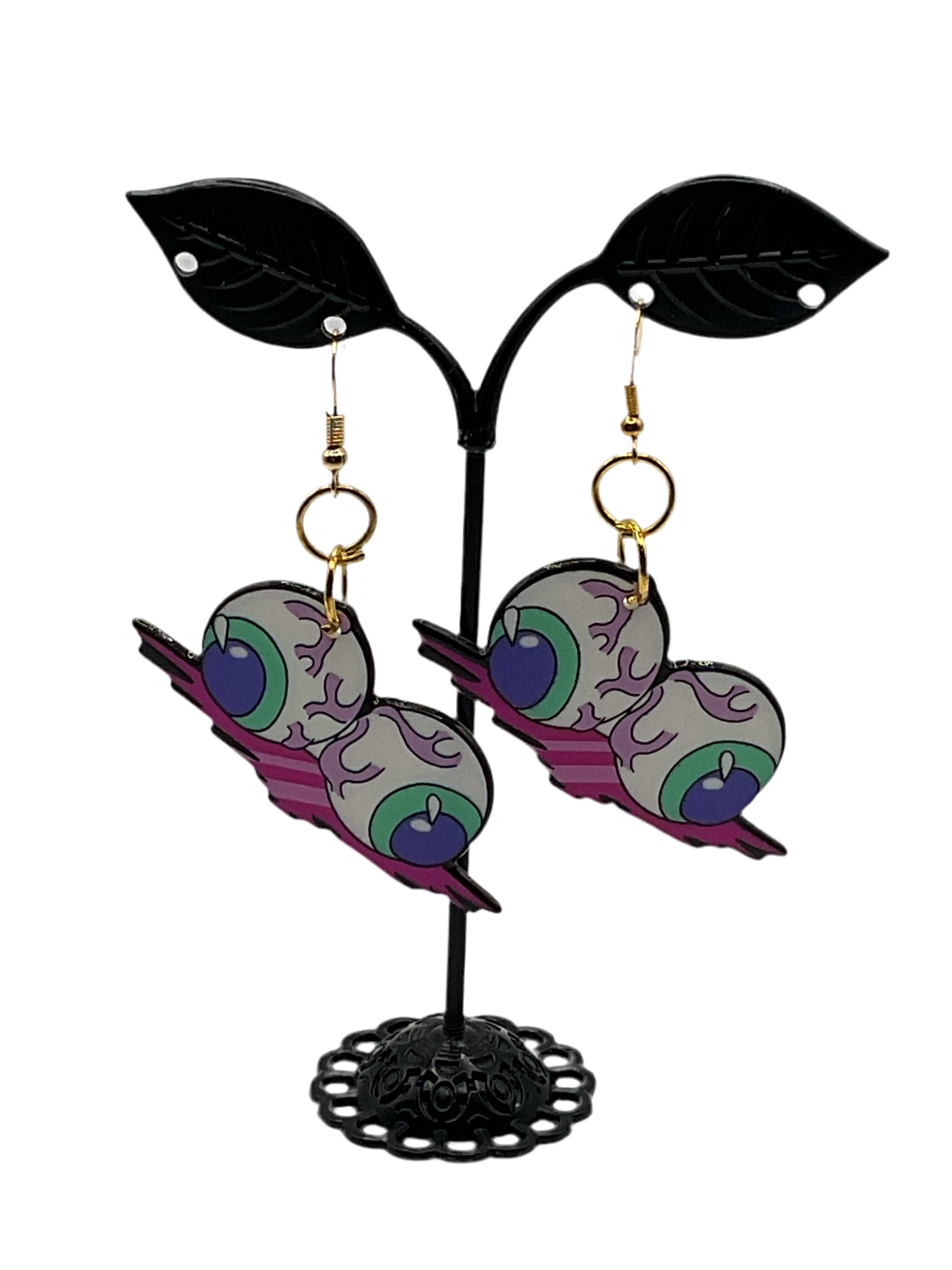 Eye ball earrings