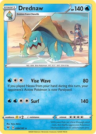 Drednaw 039/185 - SWSH04 Vivid Voltage