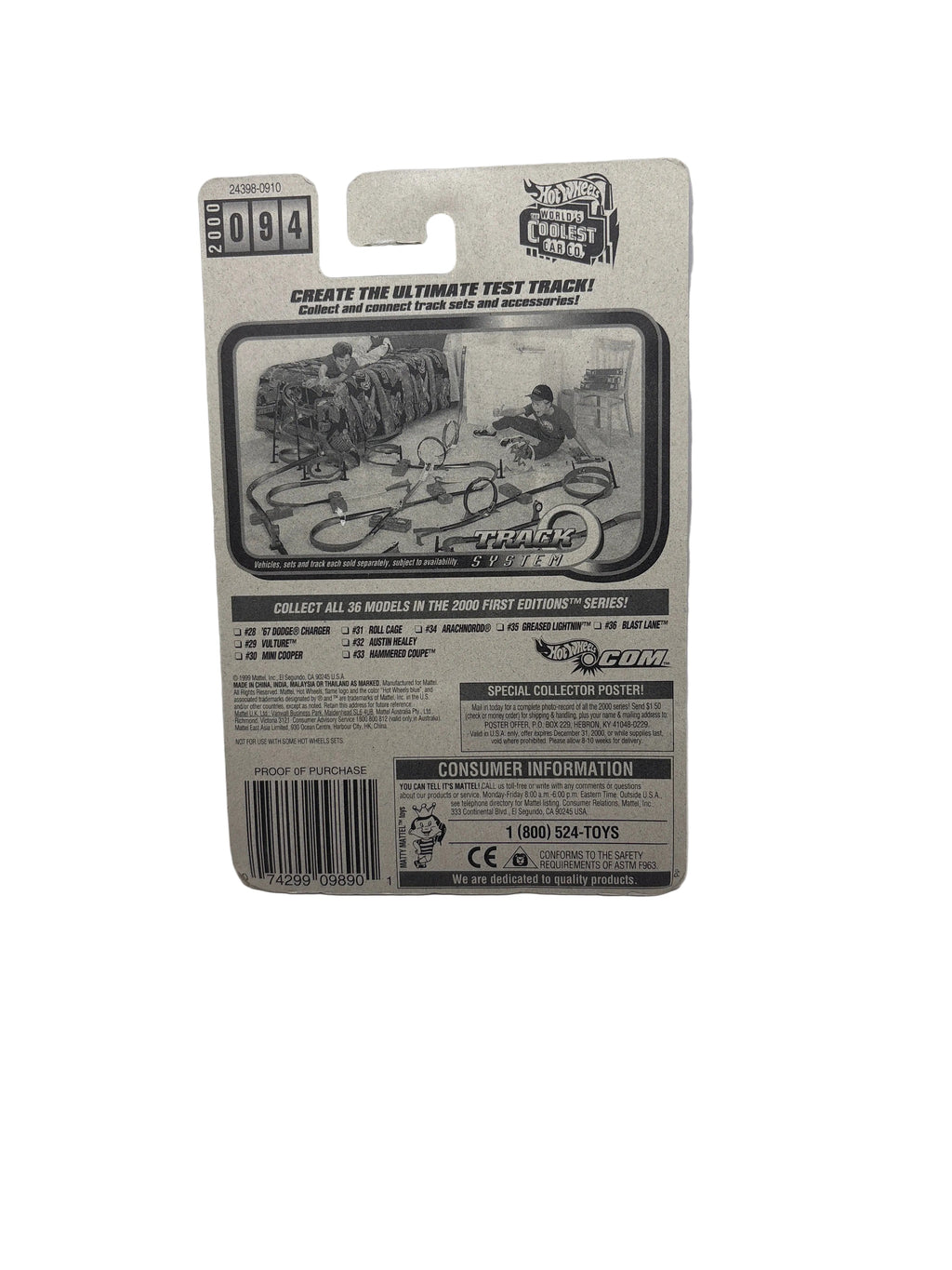 Hot Wheels Arachnorod Diecast