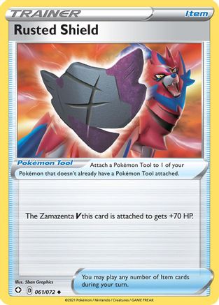 Rusted Shield 061/072 - Shining Fates Reverse Holofoil