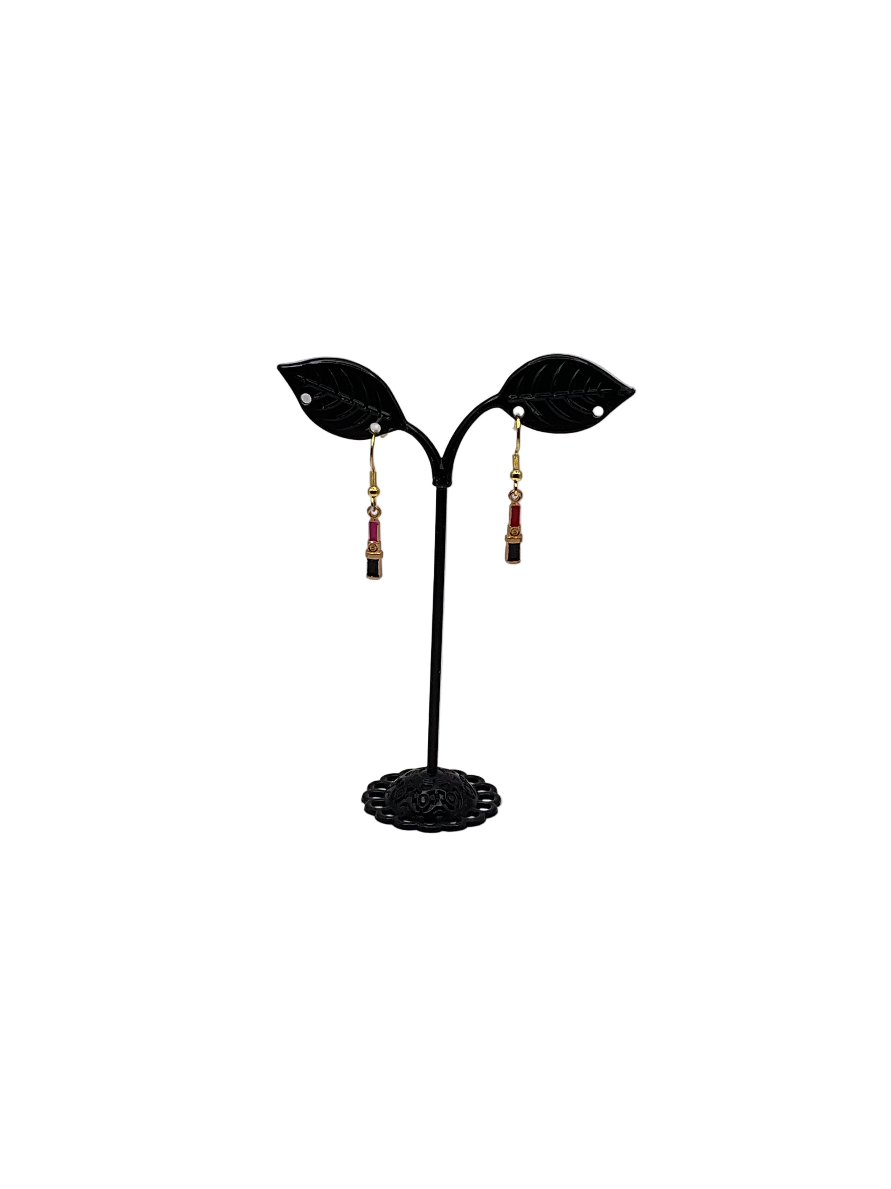 Lipstick Earrings