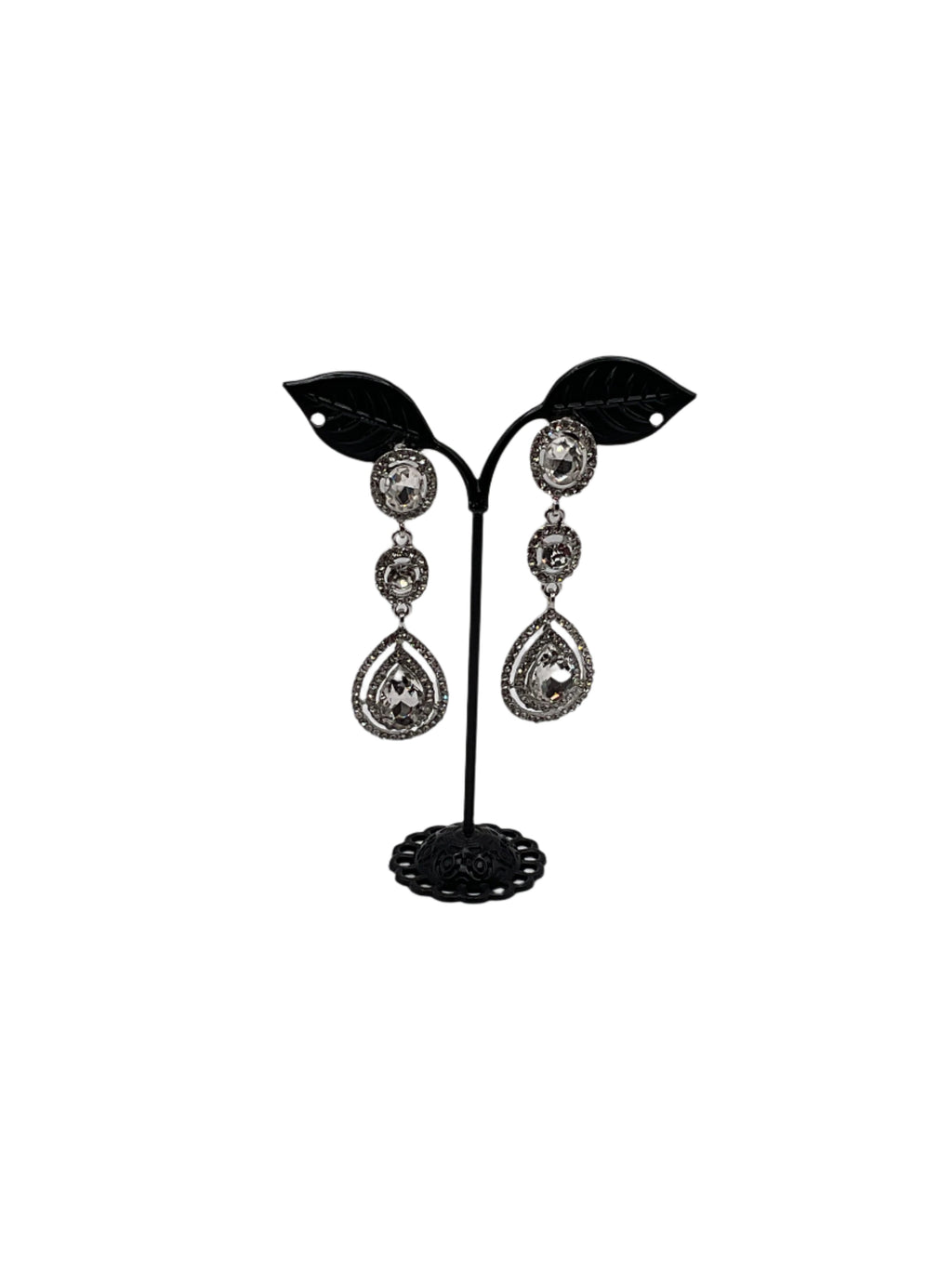 Shiny crystal earrings 6