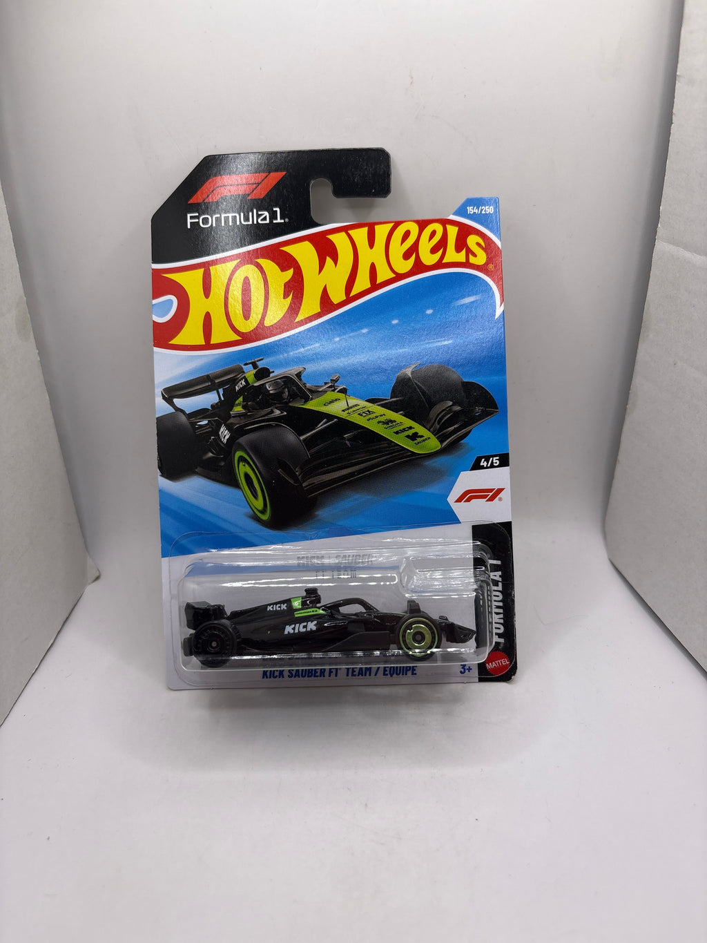 Hot Wheels Kick Sauber F1 Team Diecast green