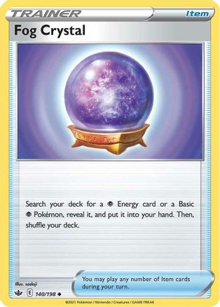 Fog Crystal 140/198 - SWSH06 Chilling Reign
