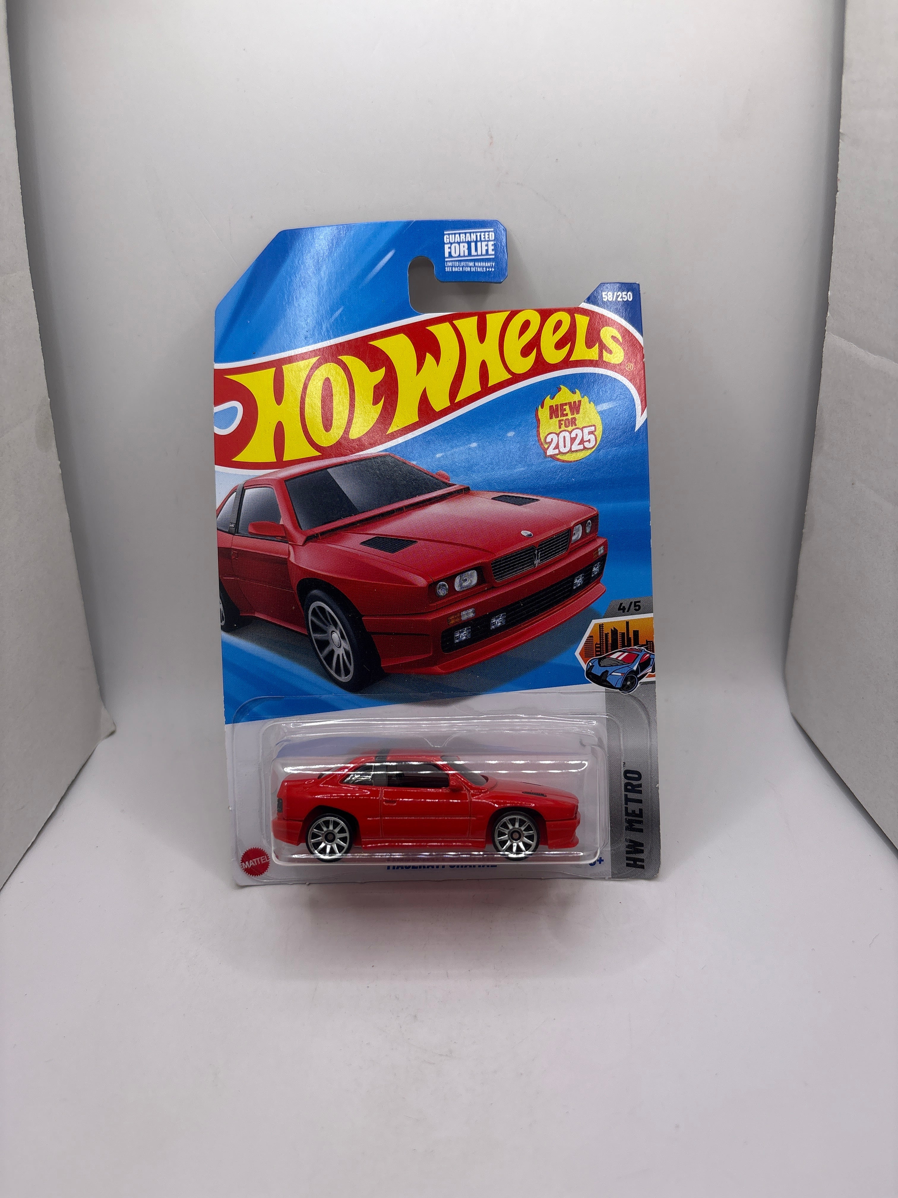 Hot Wheels Maserati Shamal Diecast