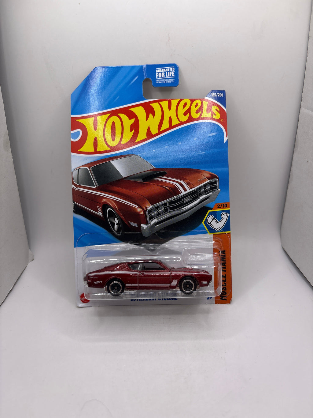 Hot Wheels 69 Mercury Cyclone Diecast red