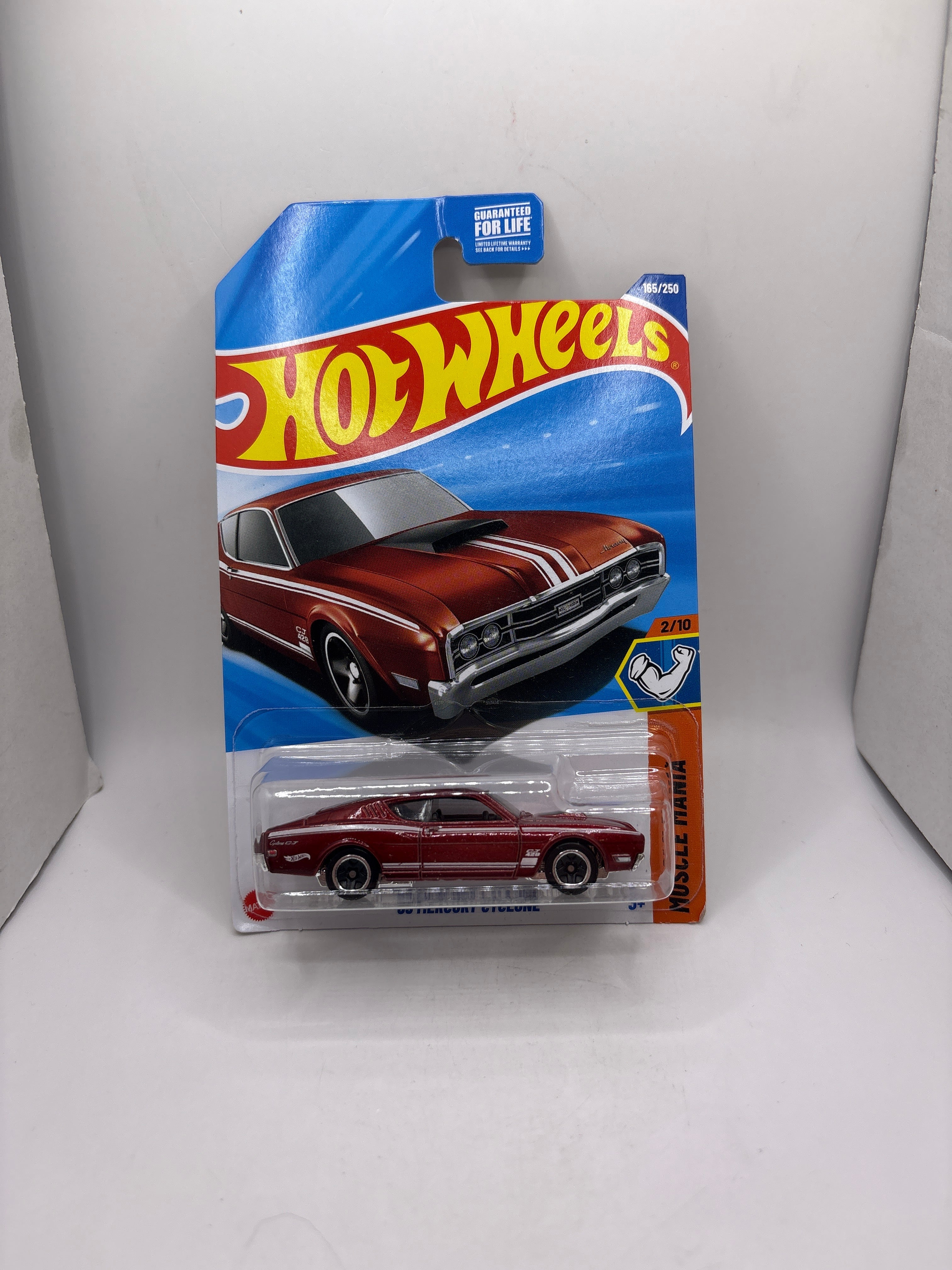 Hot Wheels 69 Mercury Cyclone Diecast red