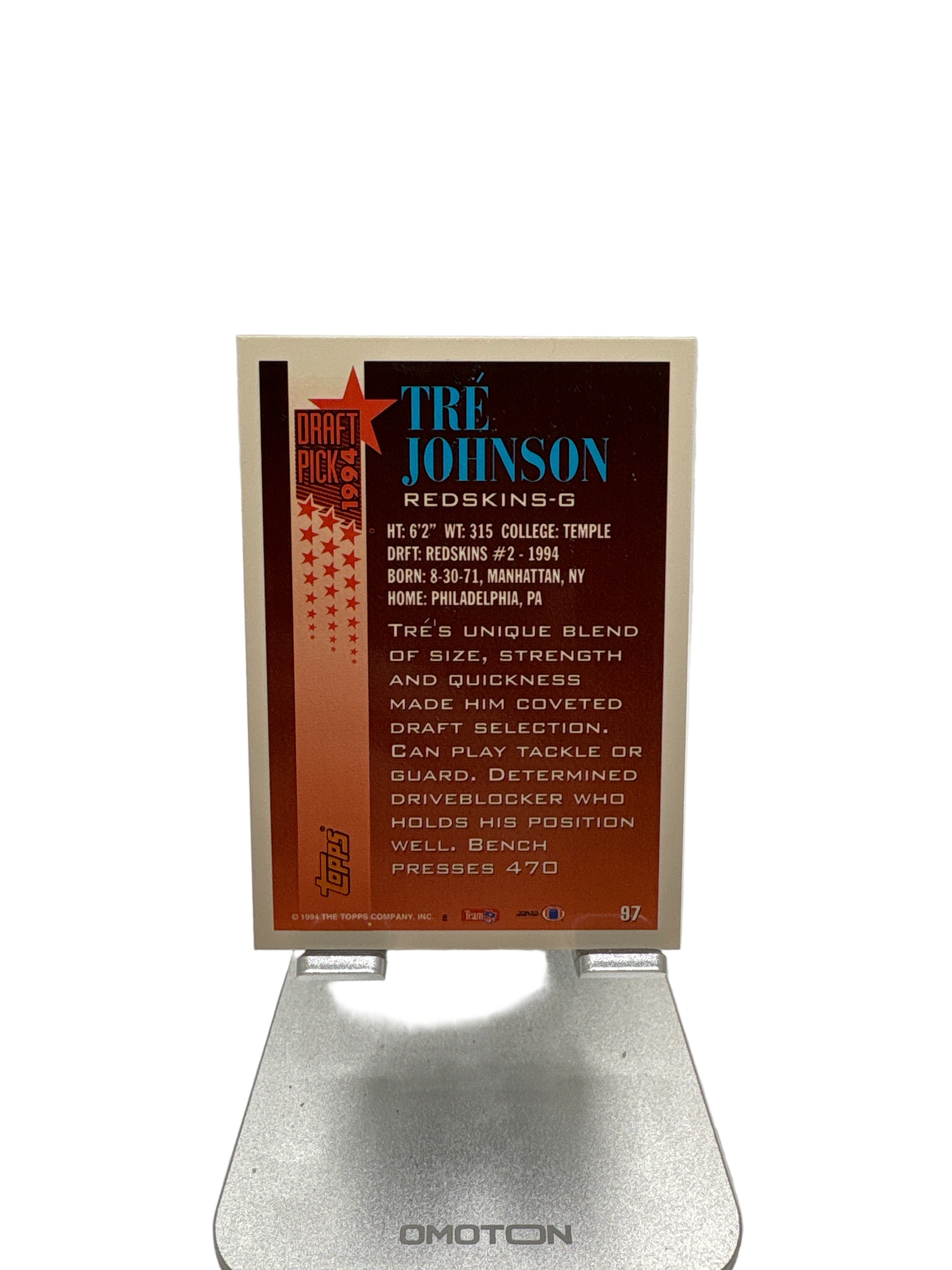 Topps Tre Johnson