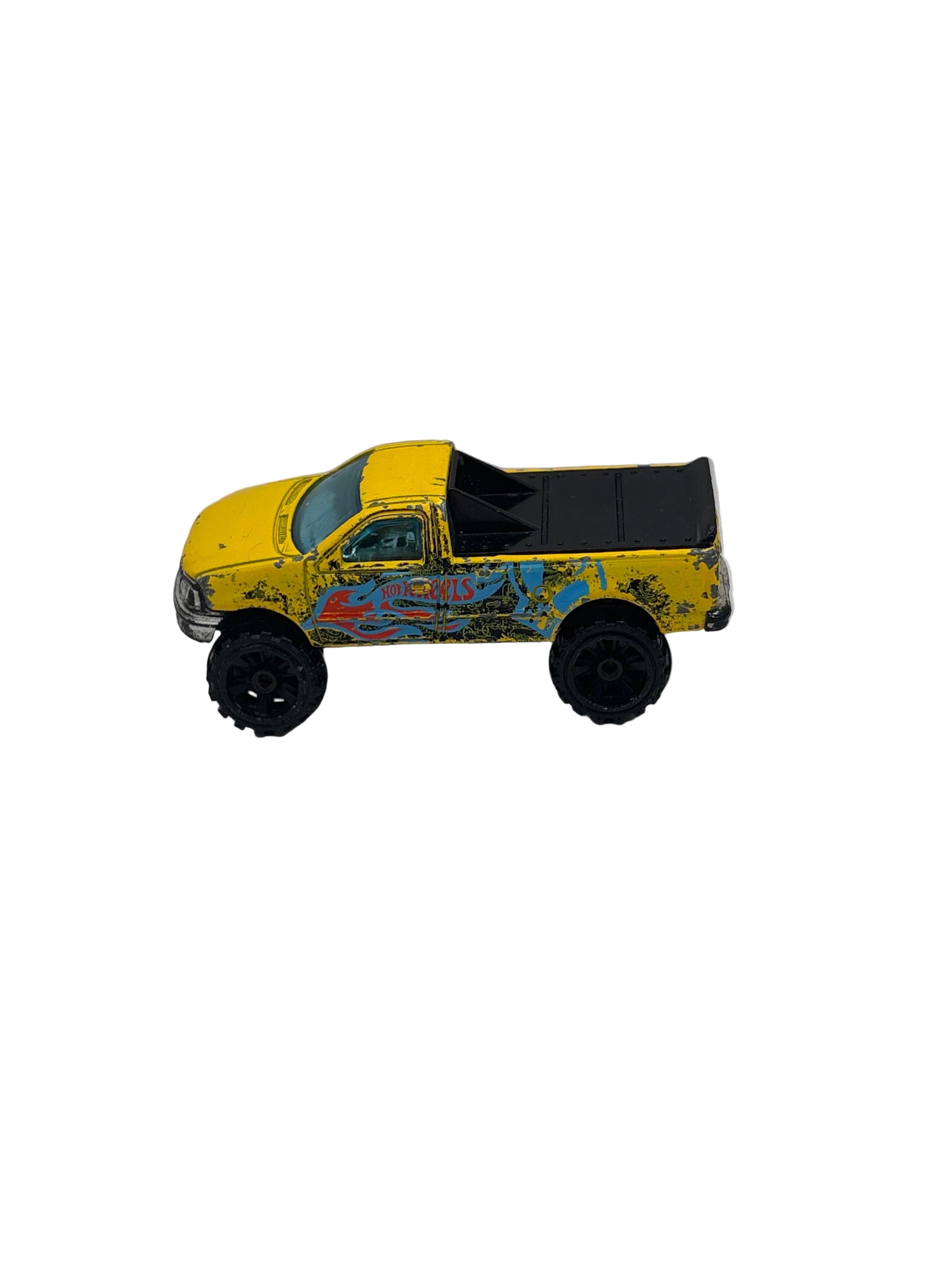 Hot Wheels 1997 Ford F-150 Diecast yellow