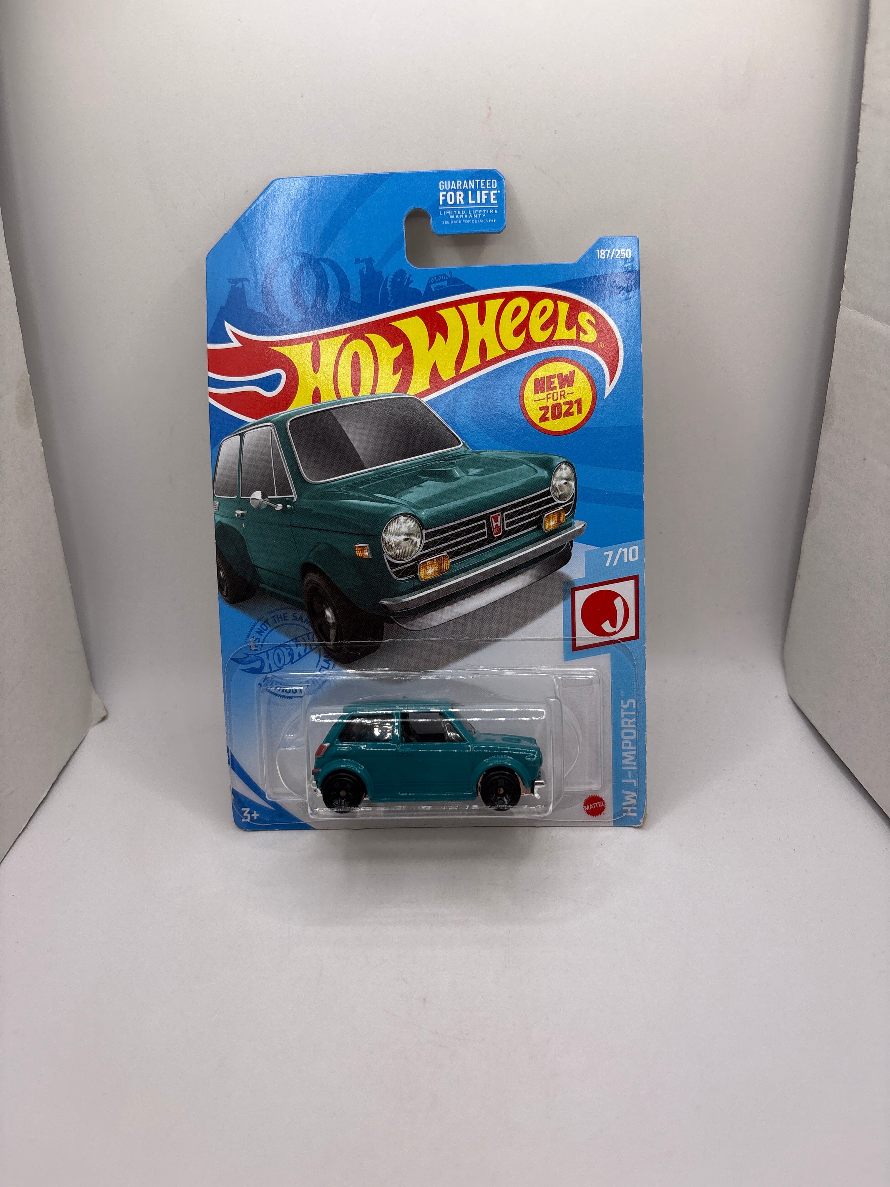Hot Wheels Custom 70 Honda N600 Diecast blue
