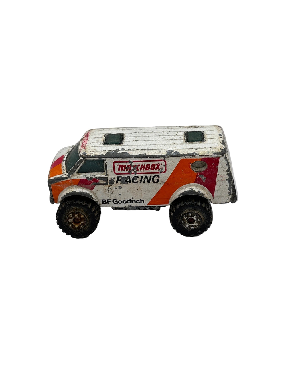 Matchbox 4x4 Chevy Van Diecast white