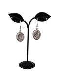 Religious Medal Earrings