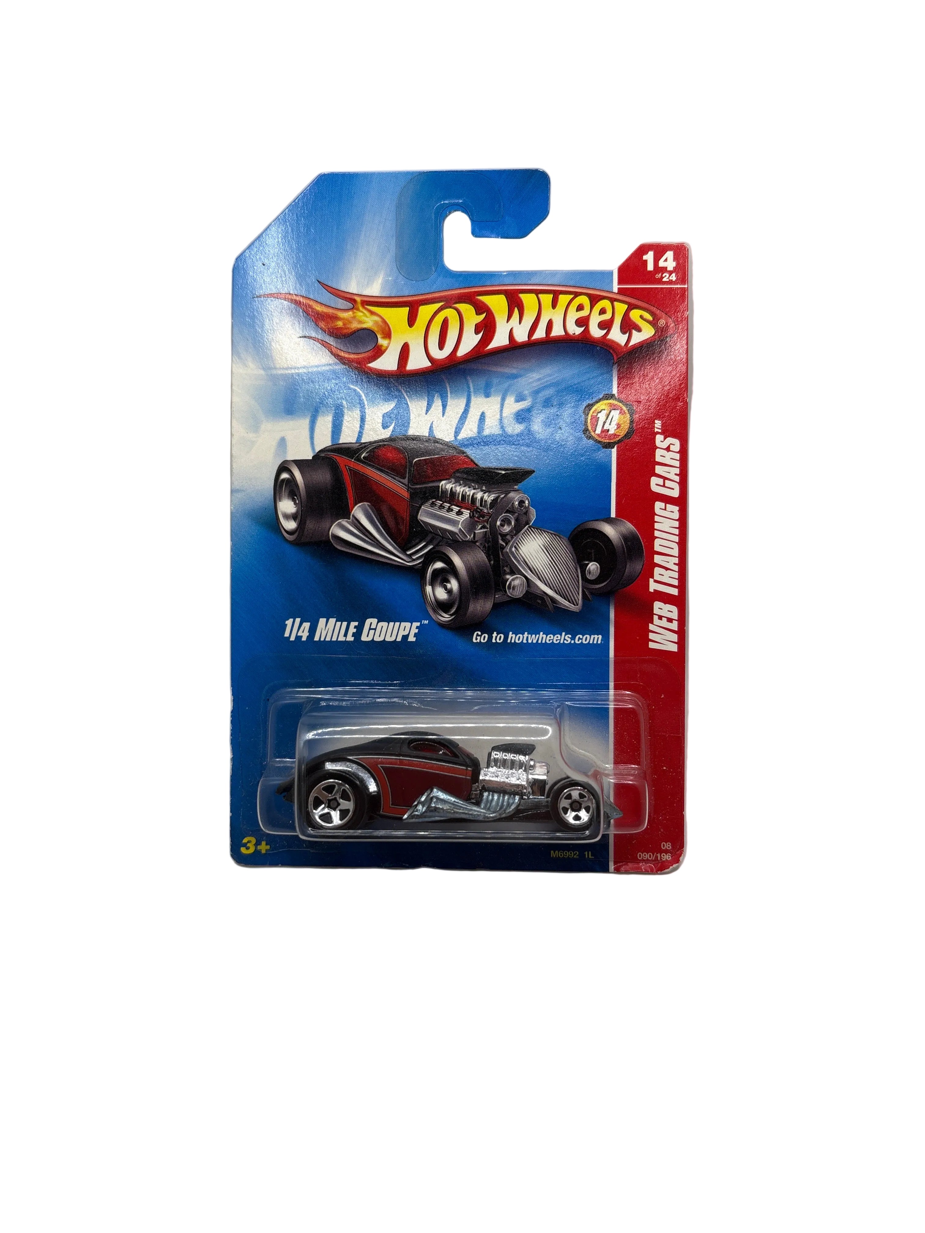 Hot Wheels 1/4 Mile Coupe Diecast Black