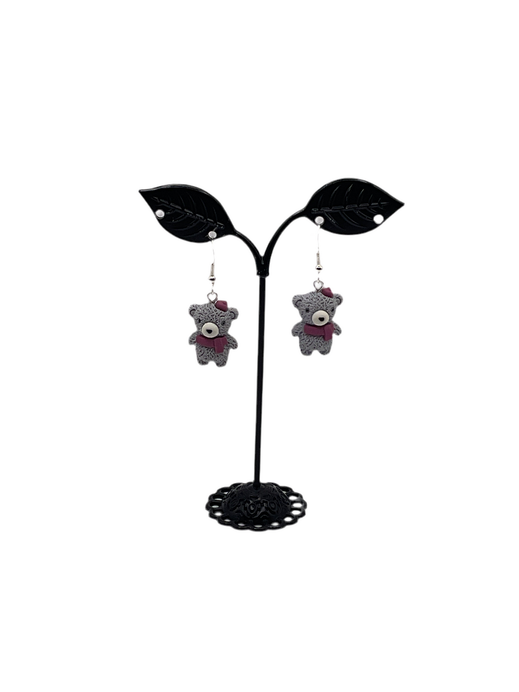 Teddy Bear Earrings 1