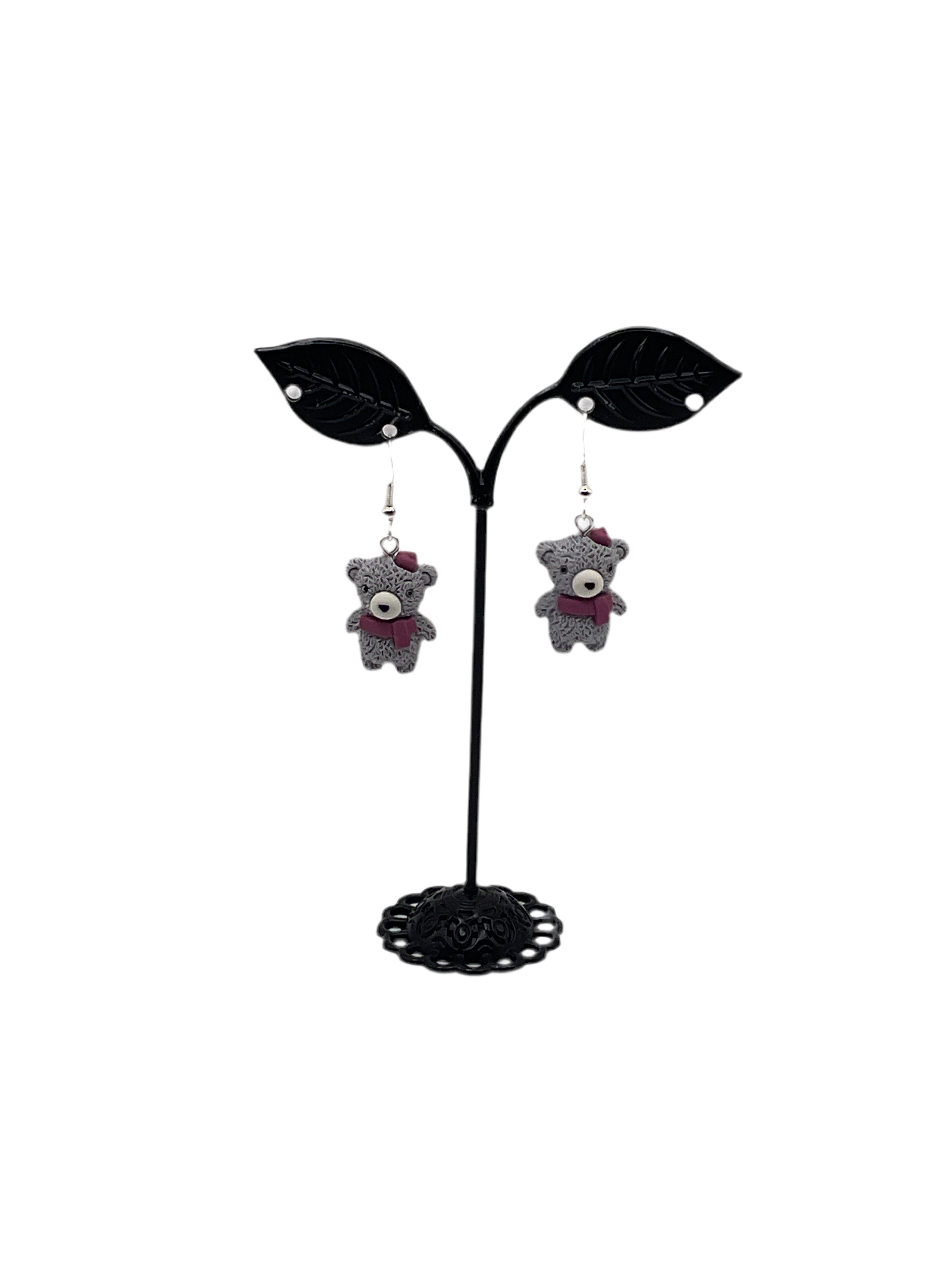 Teddy Bear Earrings 1