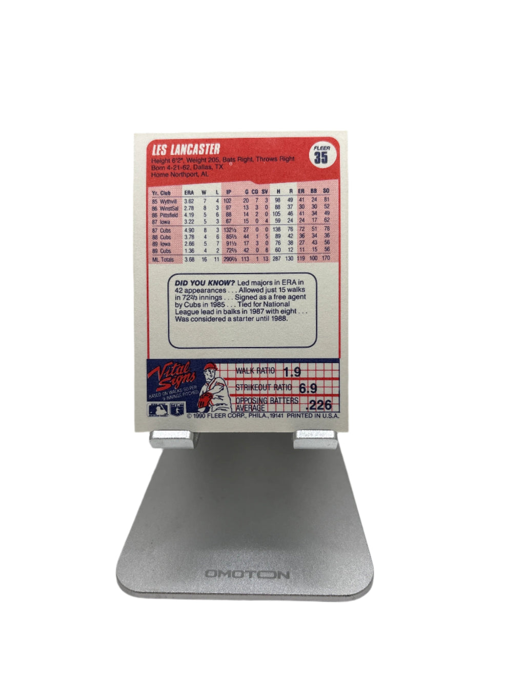 Fleer Les Lancaster