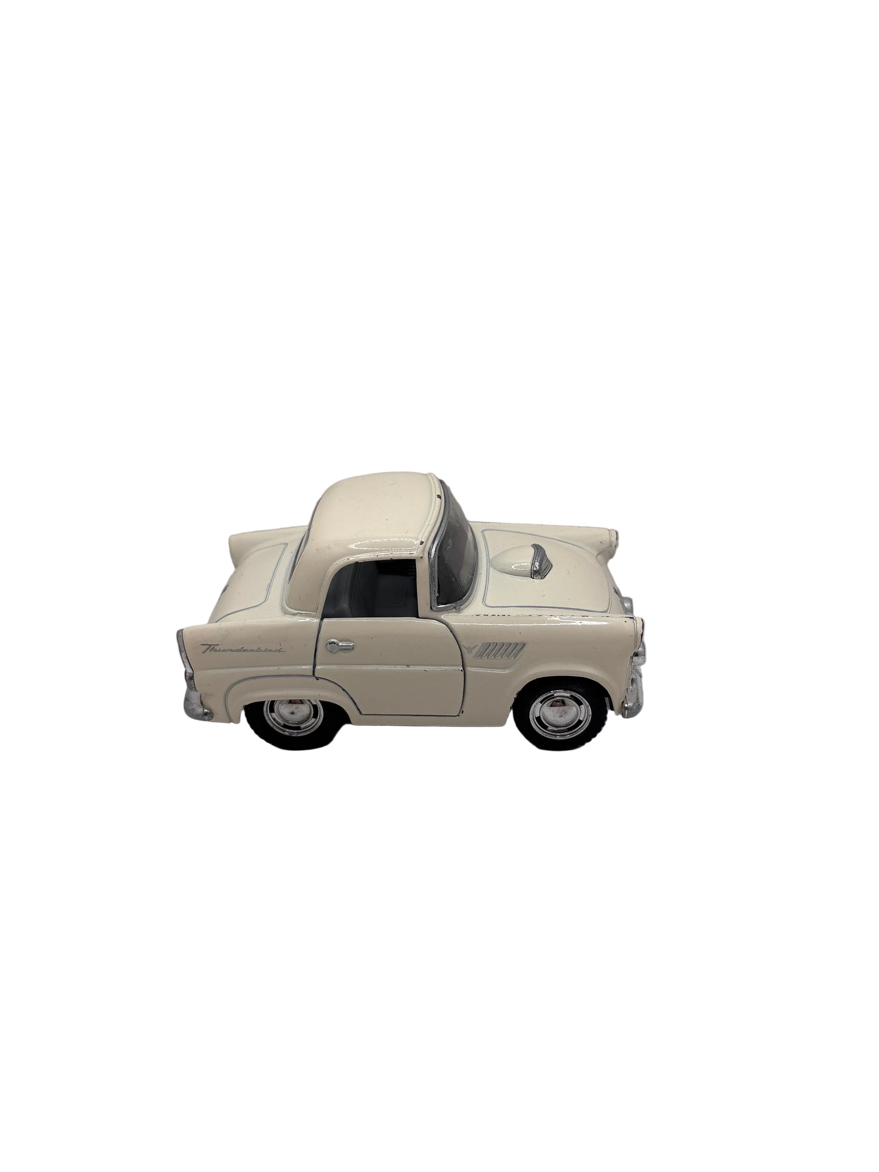 Kinsfun 1955 Ford Thunderbird Diecast white