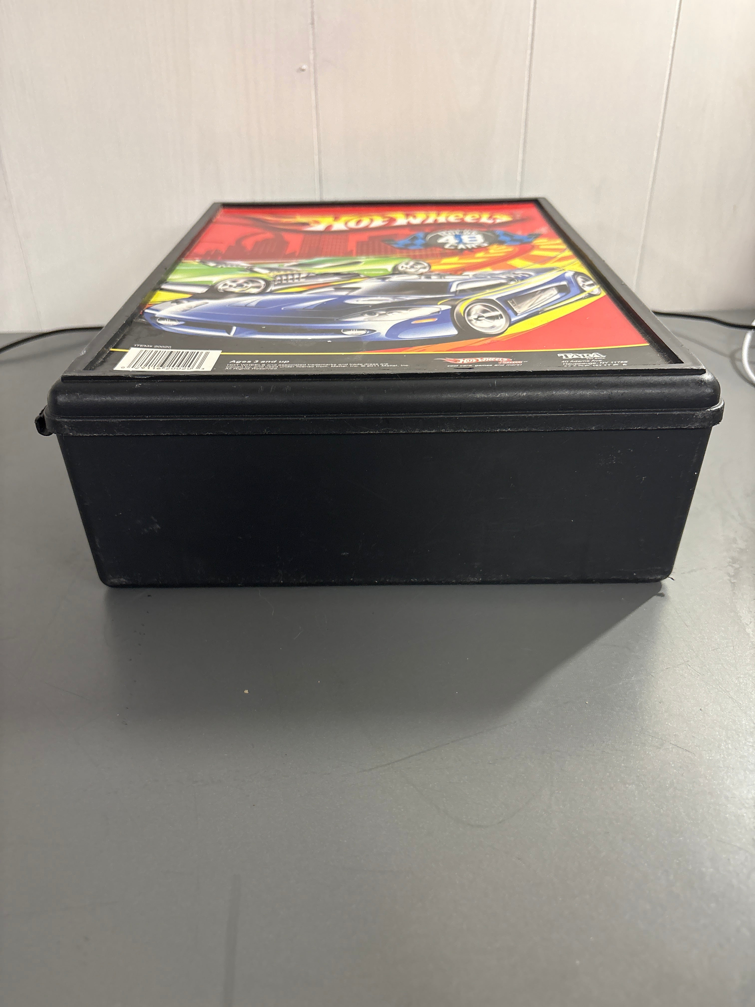 Hot Wheels 48 Car Carrying Case Diecast black