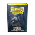 Dragon Shield: Japanese Size 60ct Art Sleeves - Justice (Dual Matte)