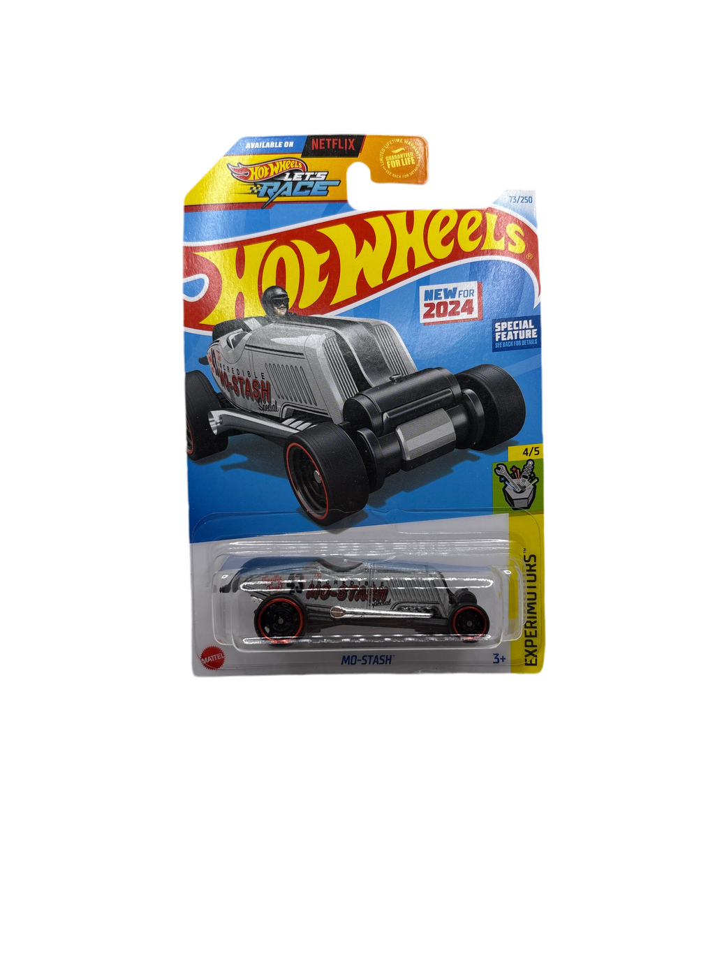 Hot Wheels Mo-Stash Diecast silver