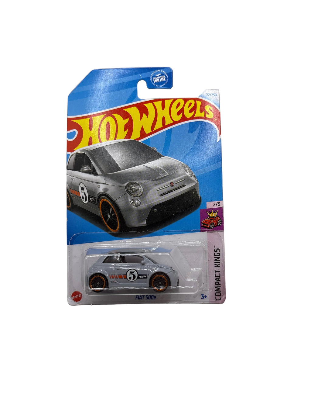 Hot Wheels Fiat 500e Diecast gray
