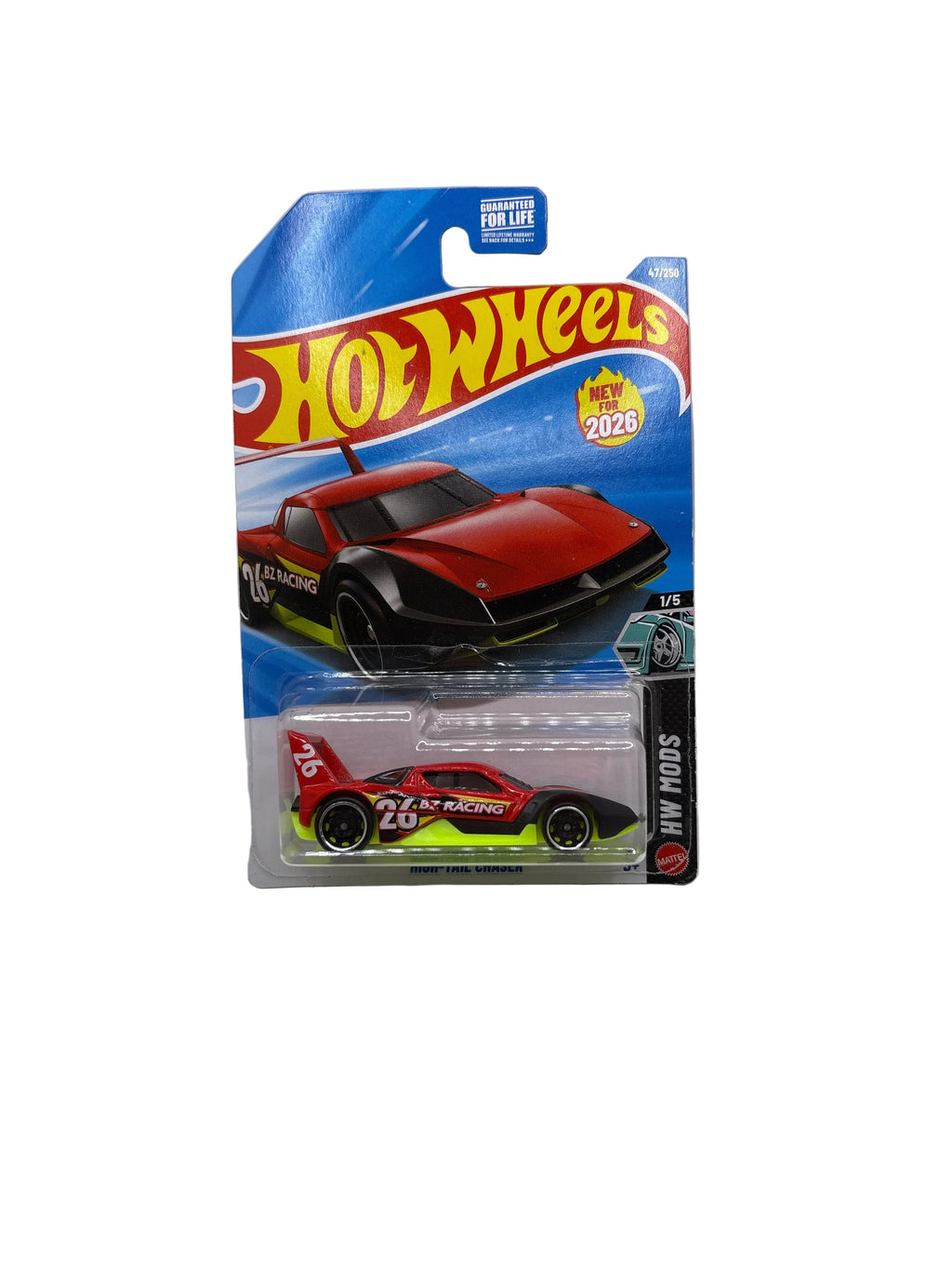 Hot Wheels High-Tail Chaser Diecast red