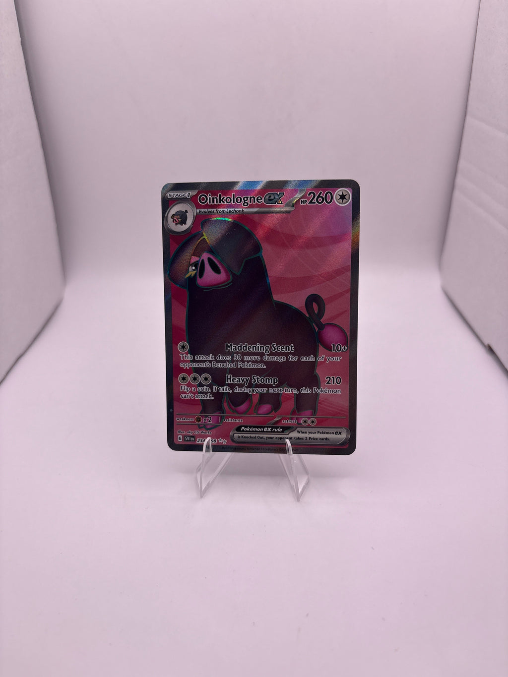 Pokemon Oinkologne ex