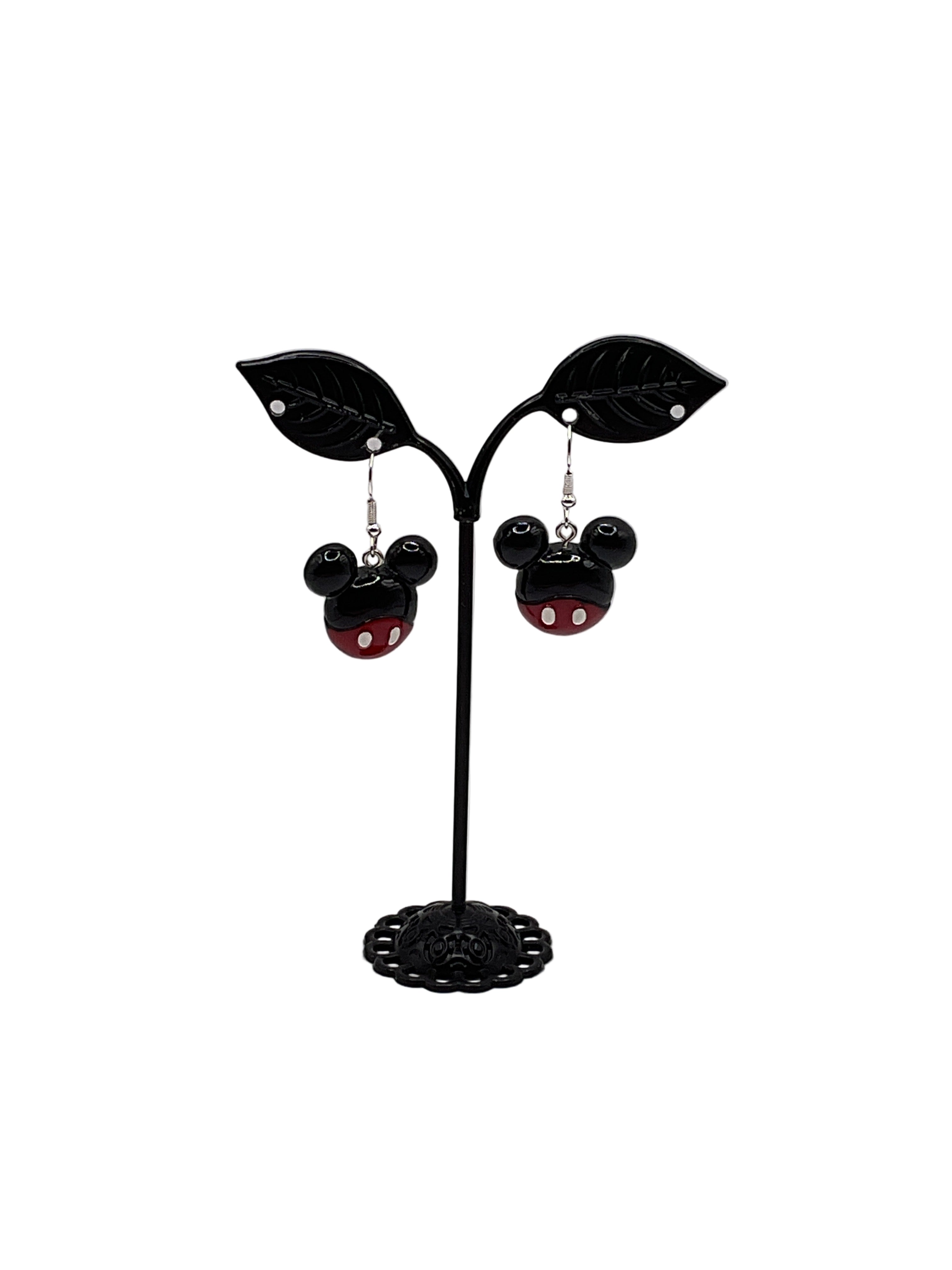 Mouse ear earrings