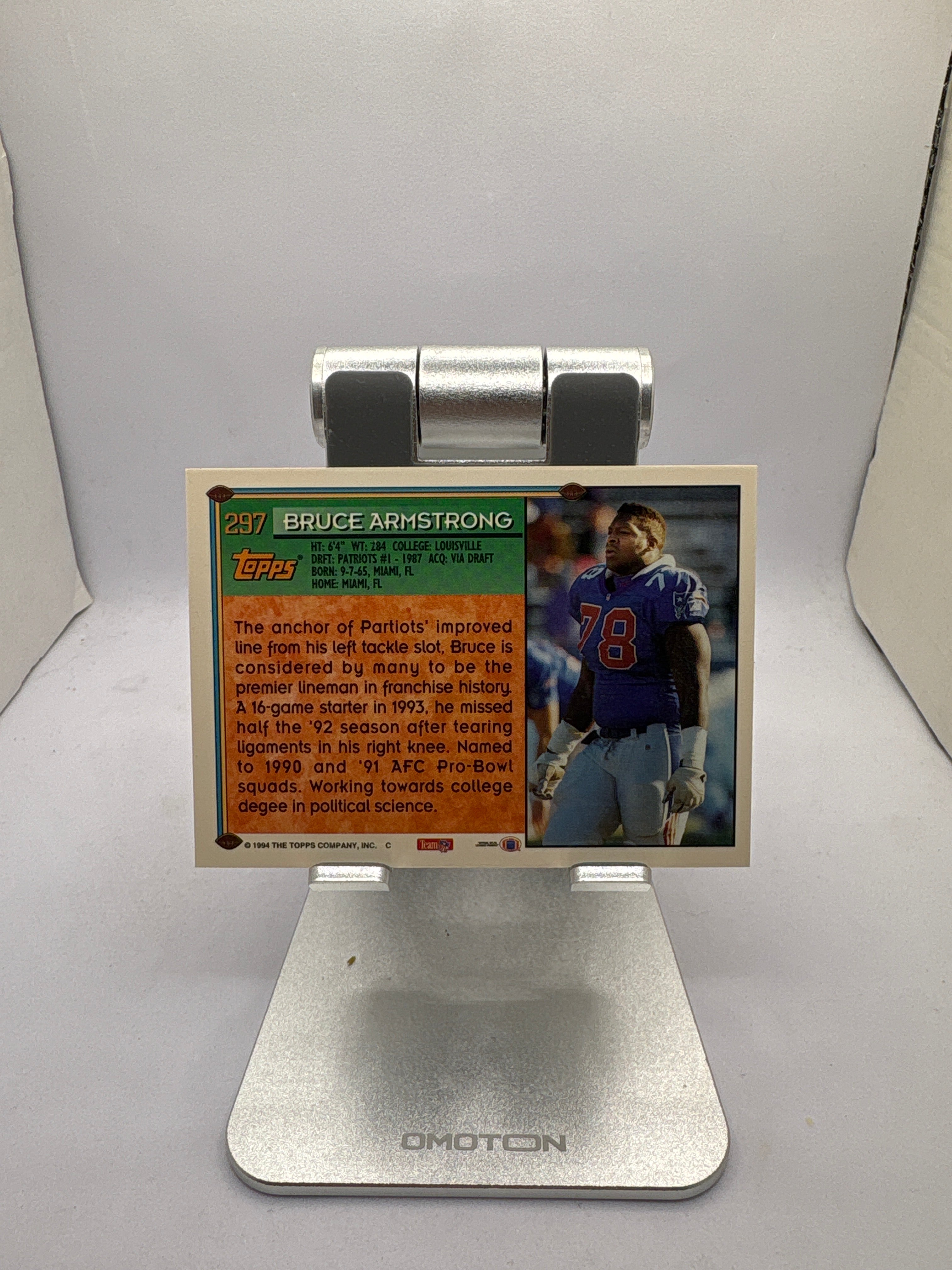 Topps Bruce Armstrong