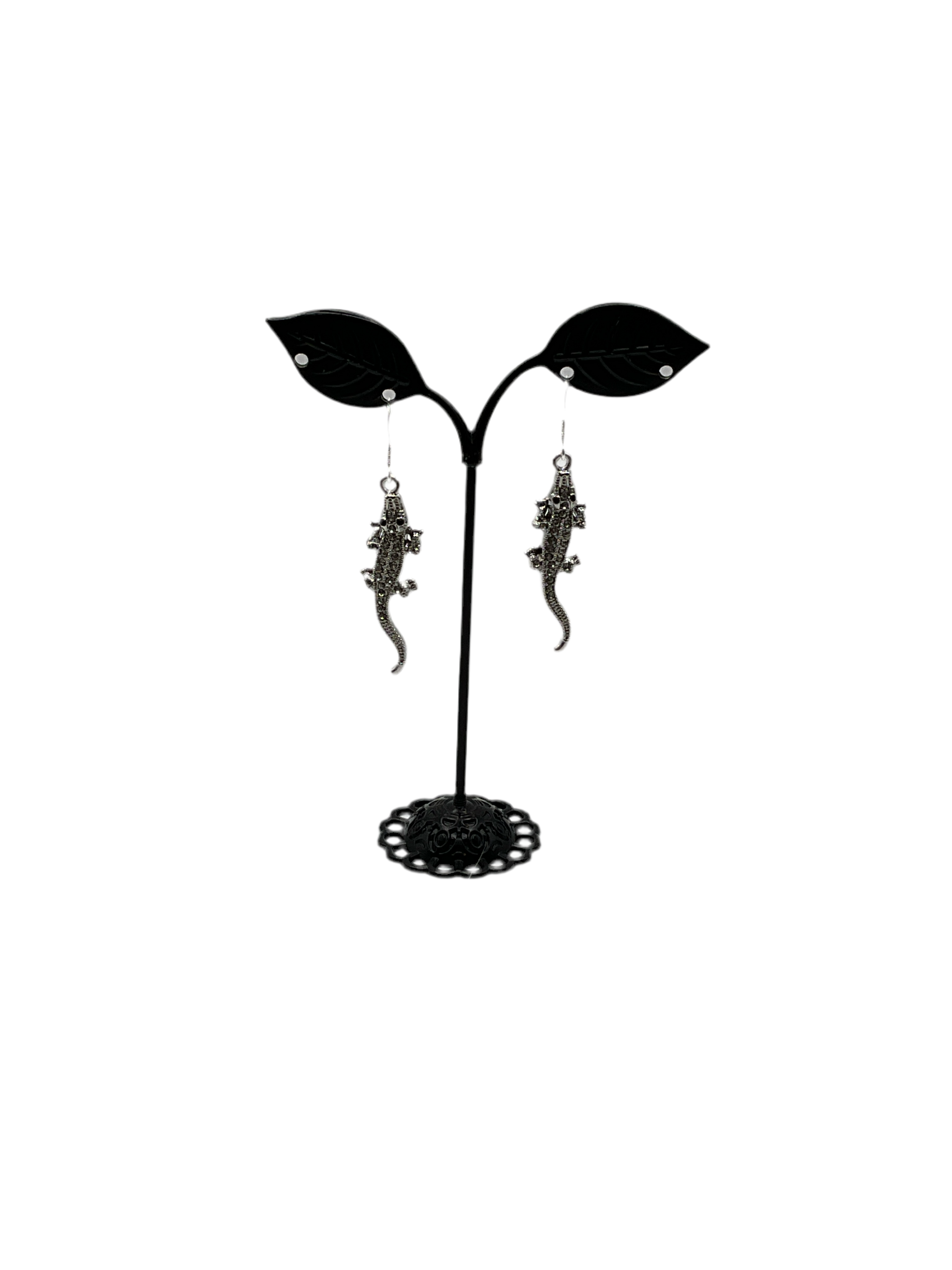 Alligator Earrings