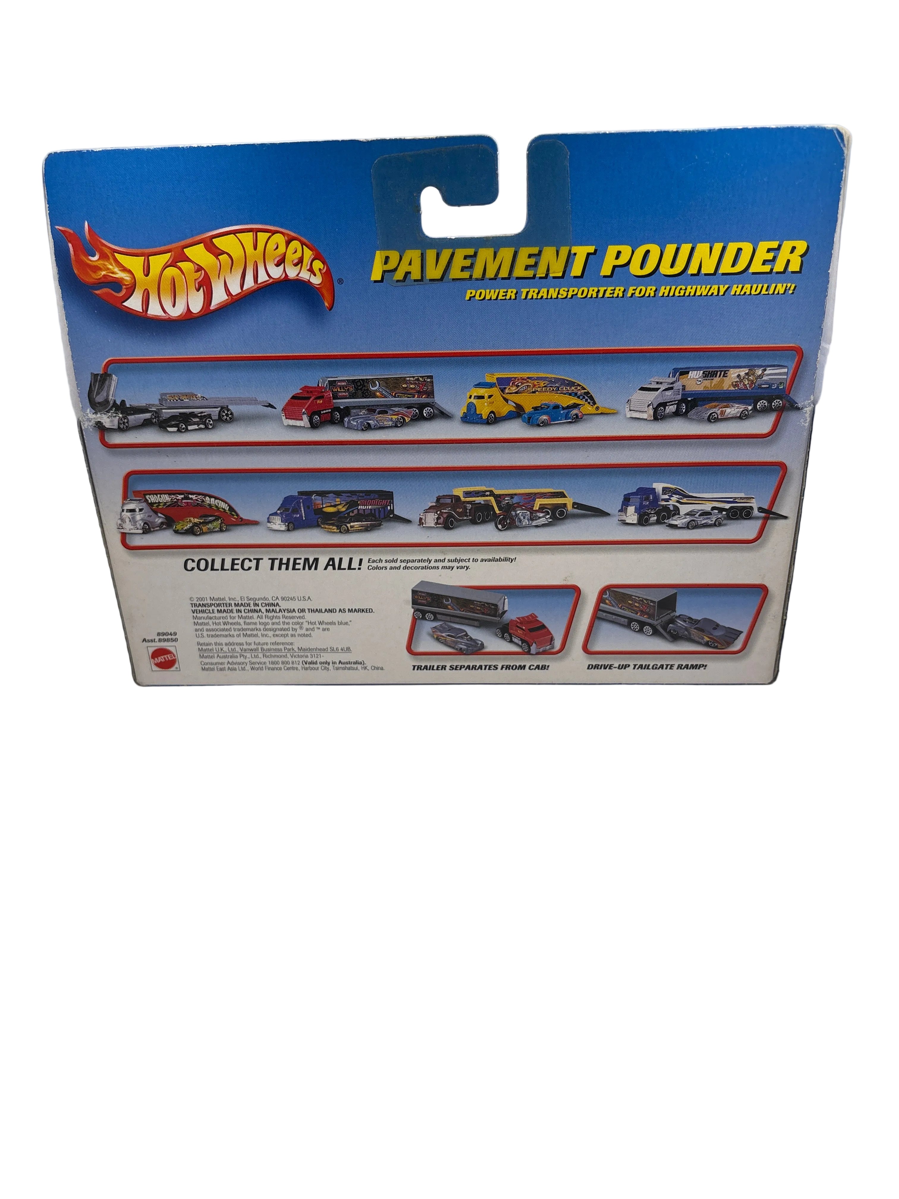 Hot Wheels Pavement Pounder Diecast red