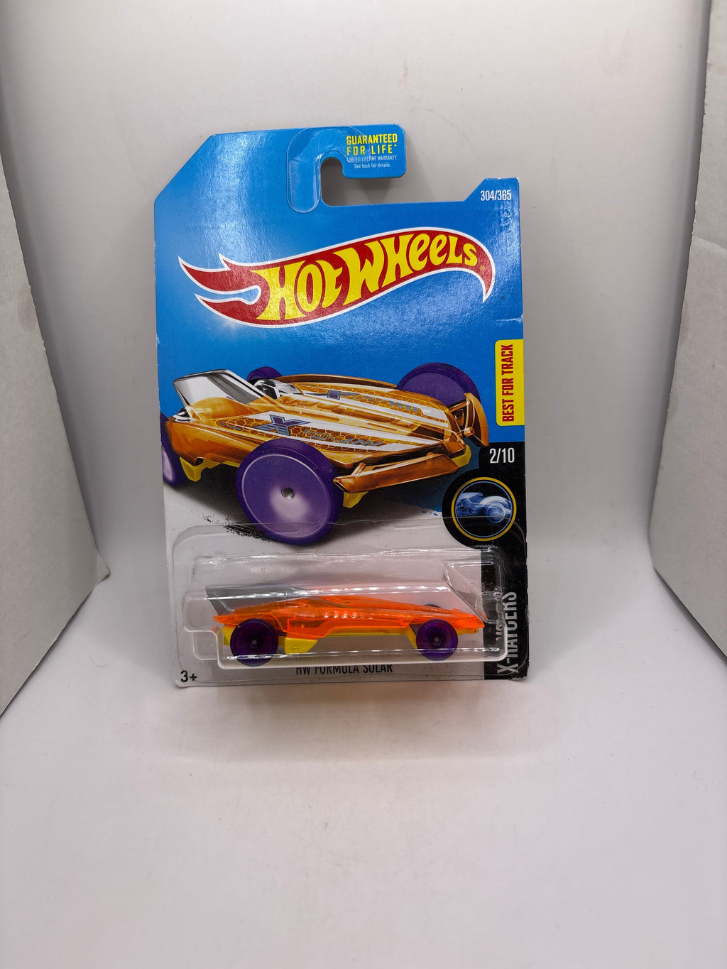 Hot Wheels HW Formula Solar Diecast orange