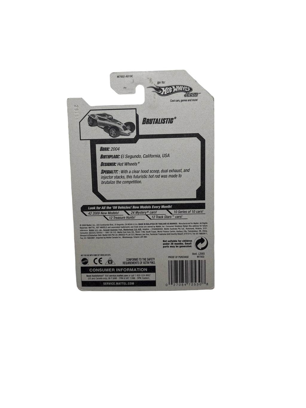 Hot Wheels Brutalistic Diecast