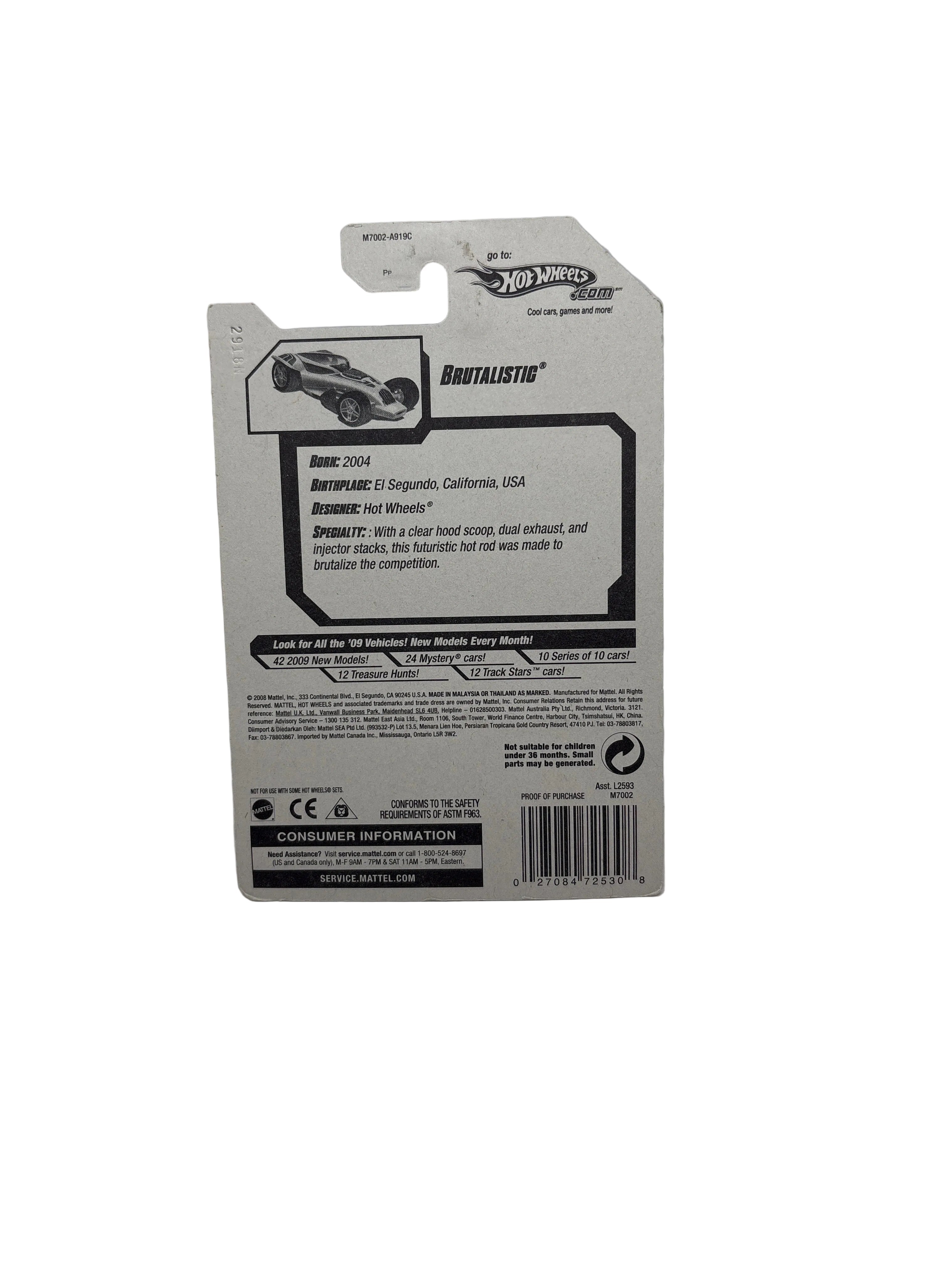 Hot Wheels Brutalistic Diecast