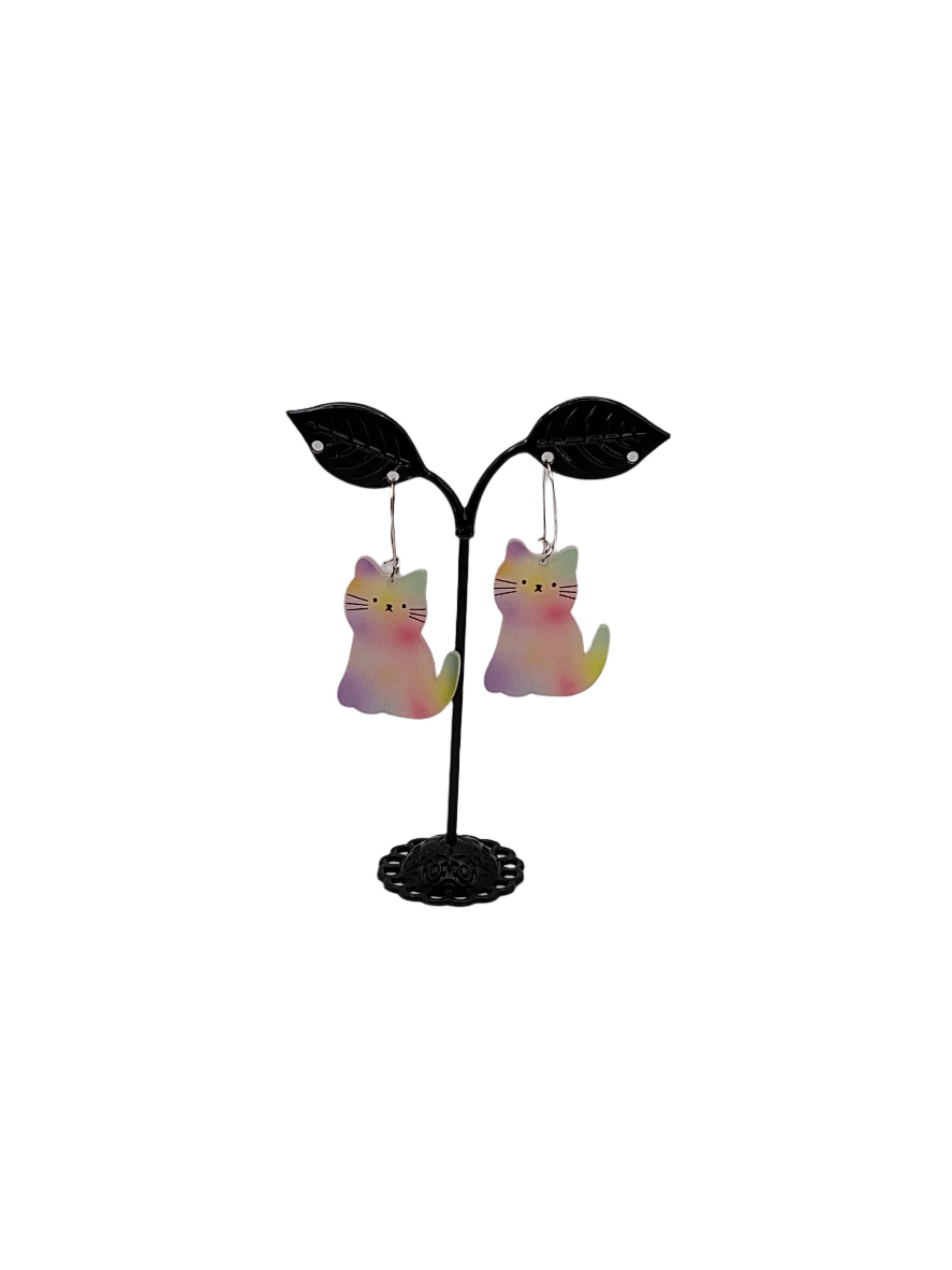 Cat earrings 9